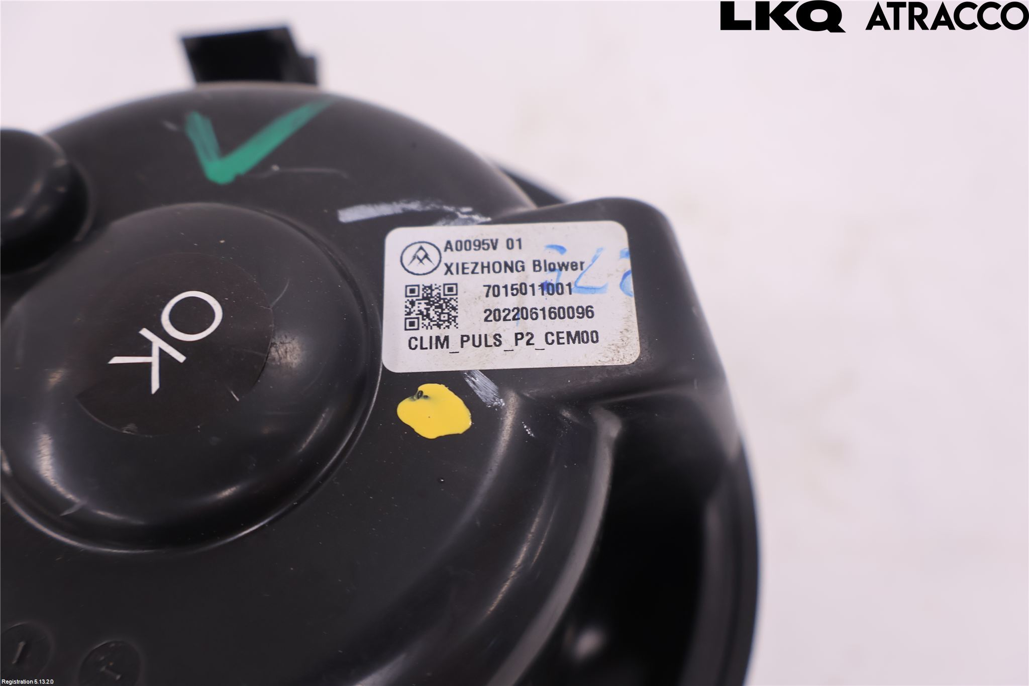Opel CORSA F, CORSA-E 20- Värmefläkt