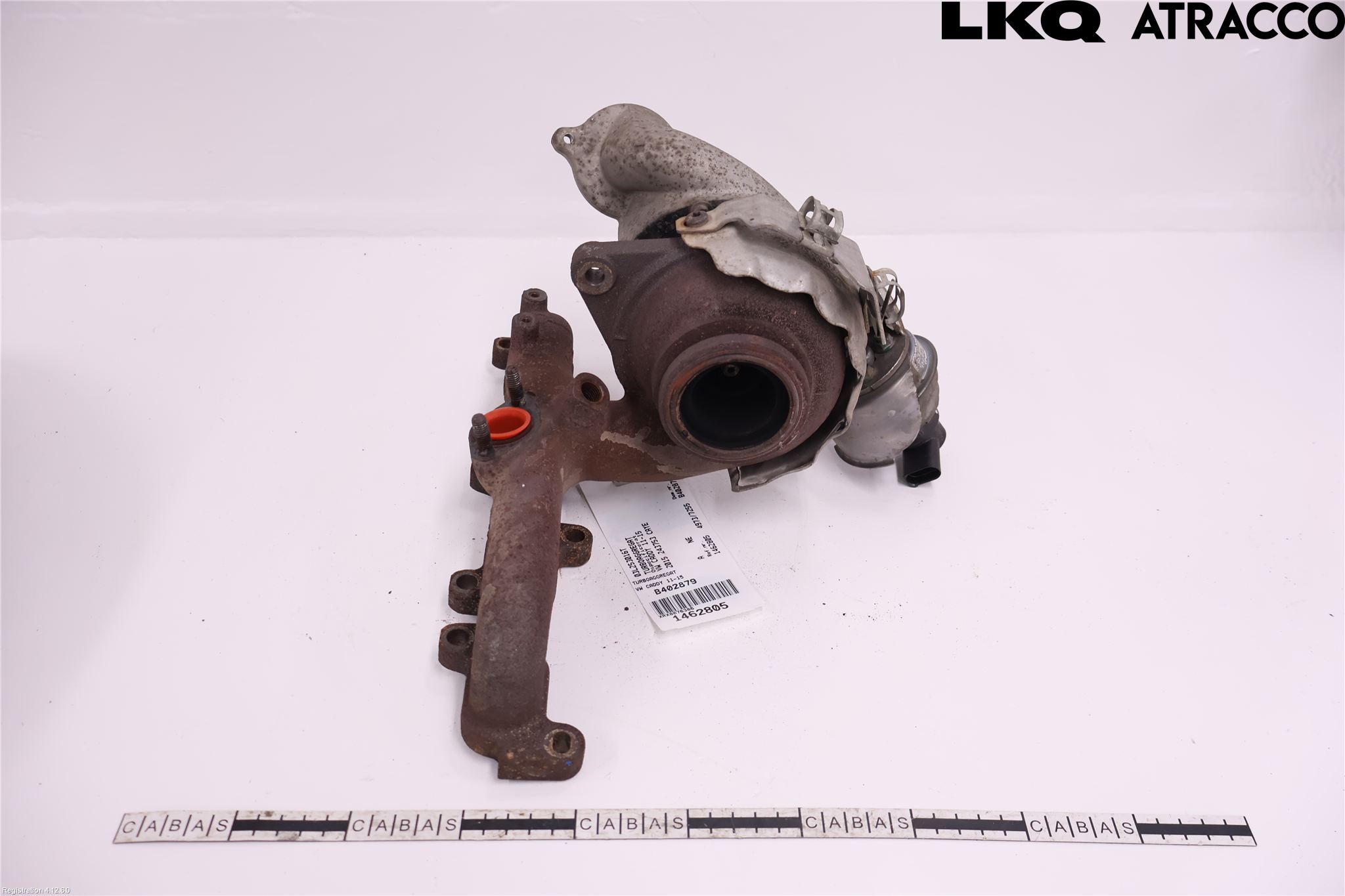 Volkswagen VW CADDY 11-15 Turboaggregat
