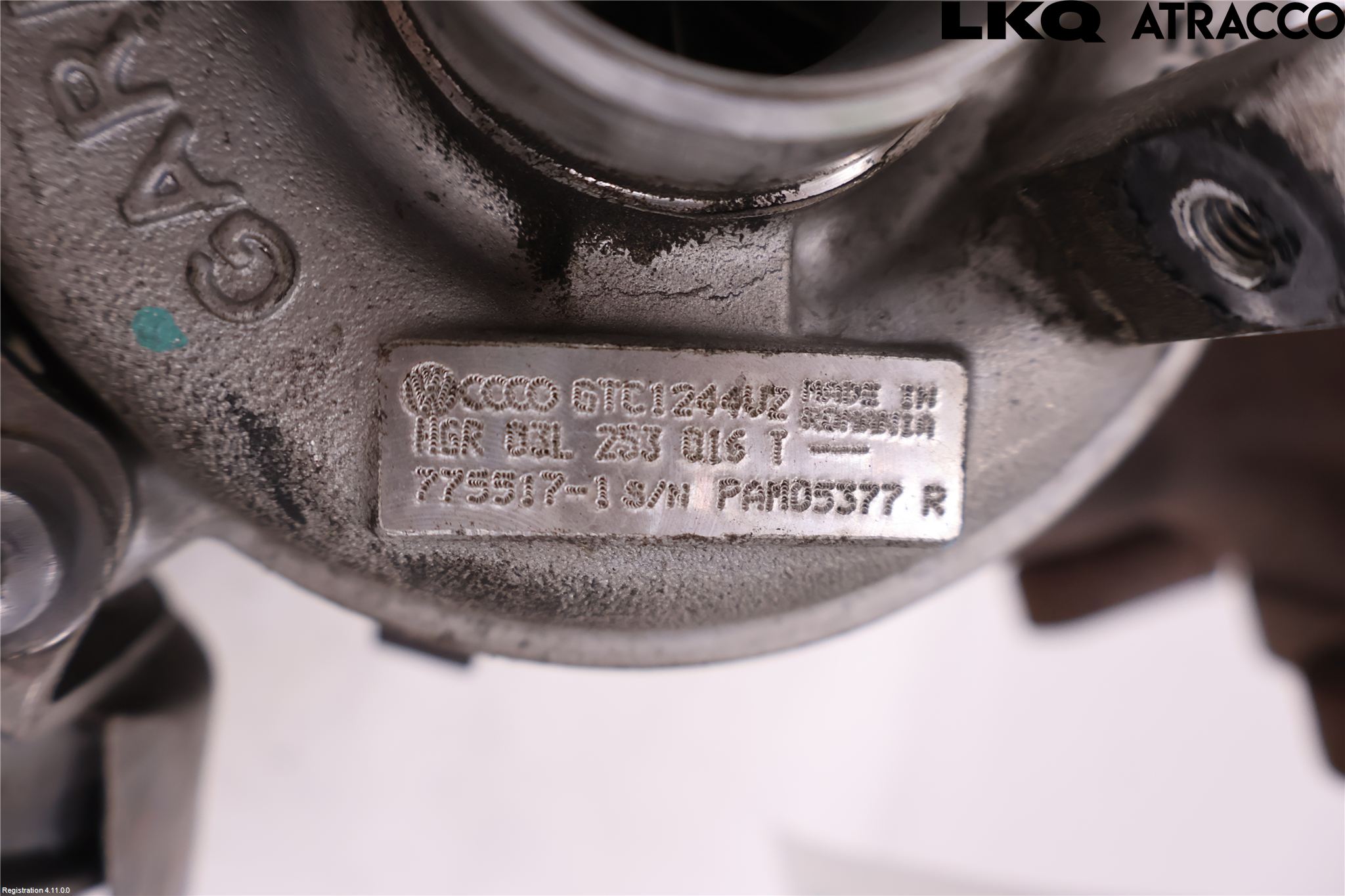 Volkswagen VW GOLF VI 09-13 Turboaggregat