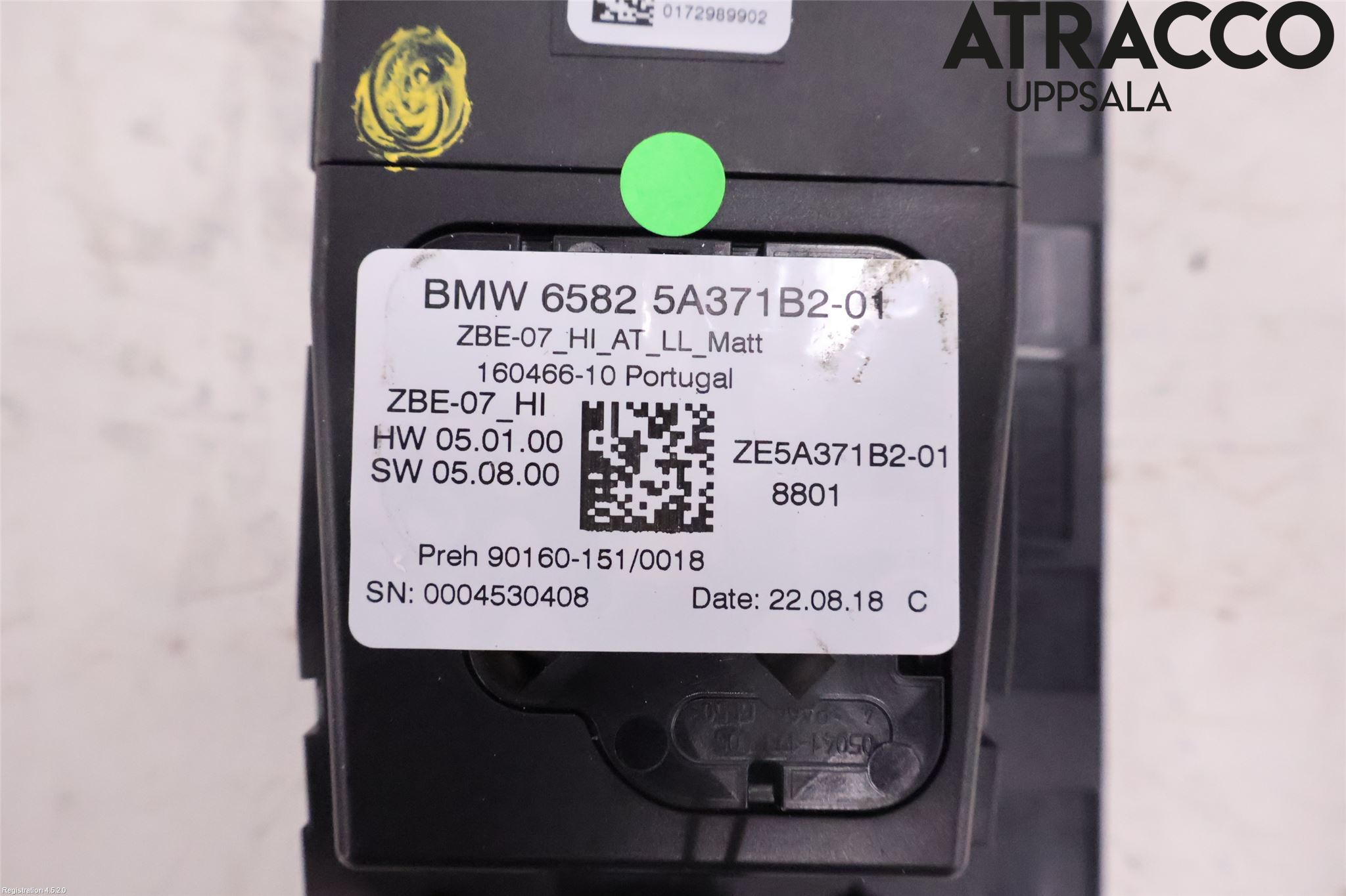 BMW iX3 G08 21- Strömställare Multifunktion