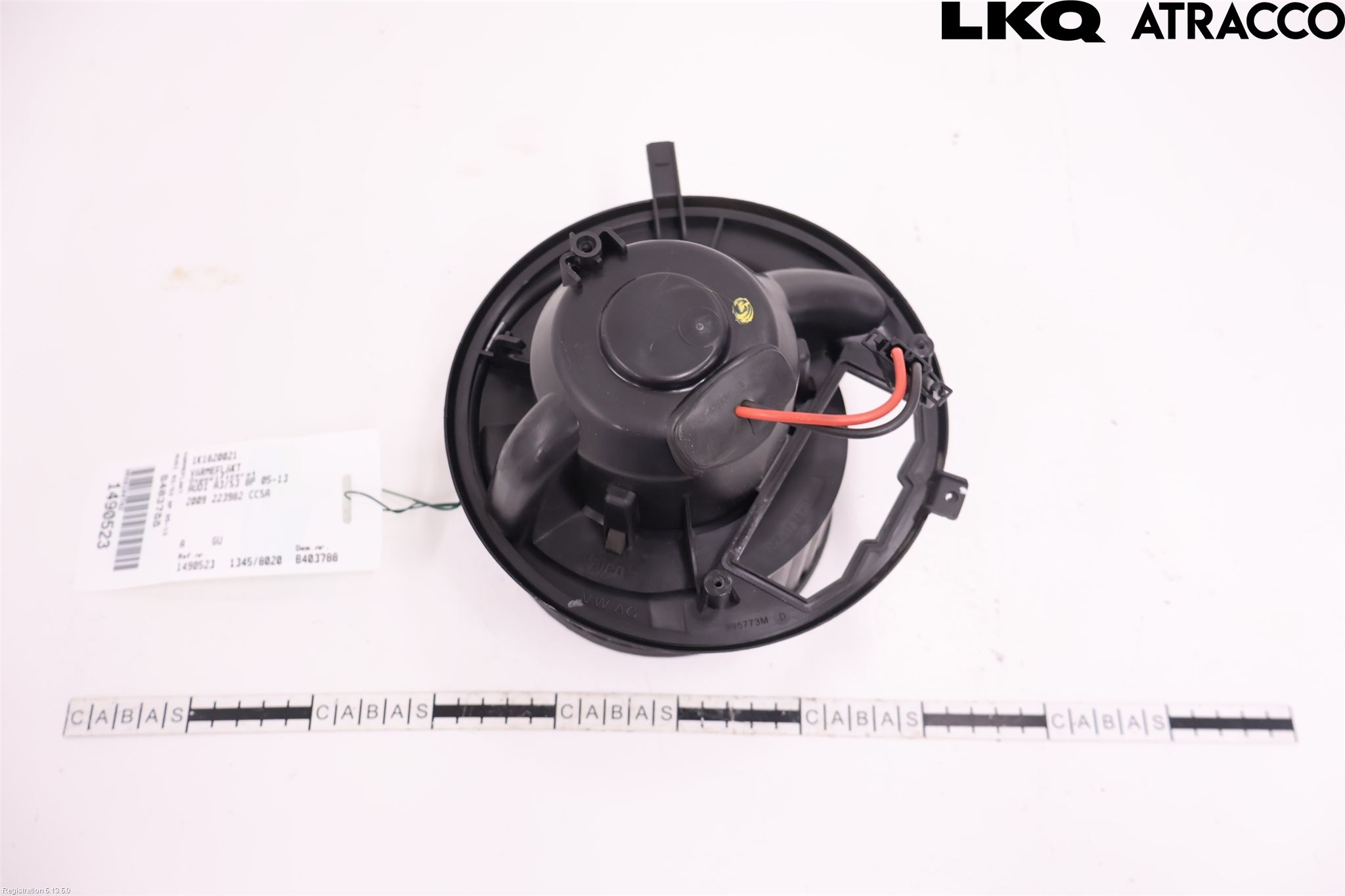 Audi A3/S3 05-13 Värmefläkt