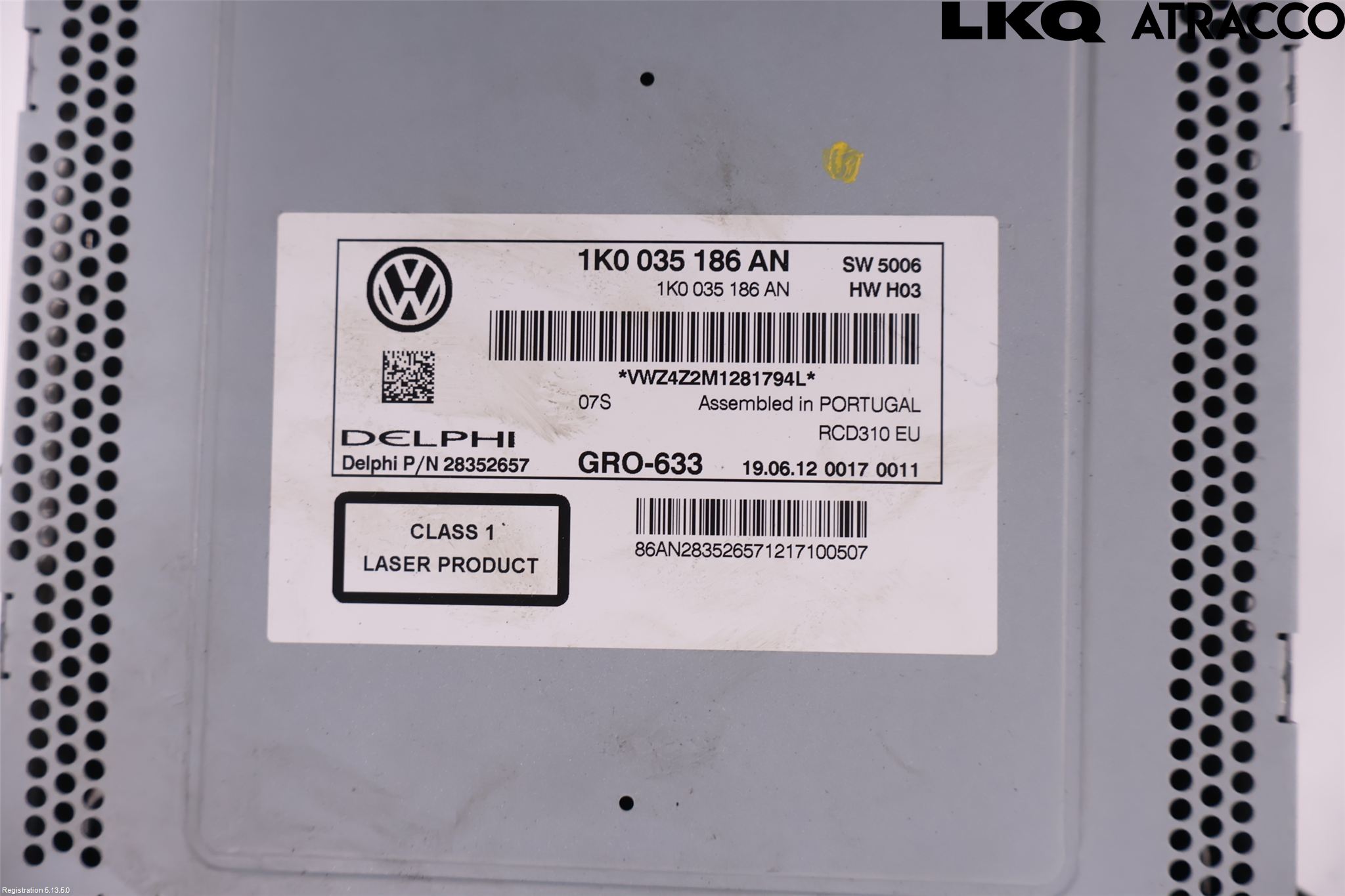 Volkswagen VW AMAROK 2H 10-22 Cd Radio - Multimediapanel