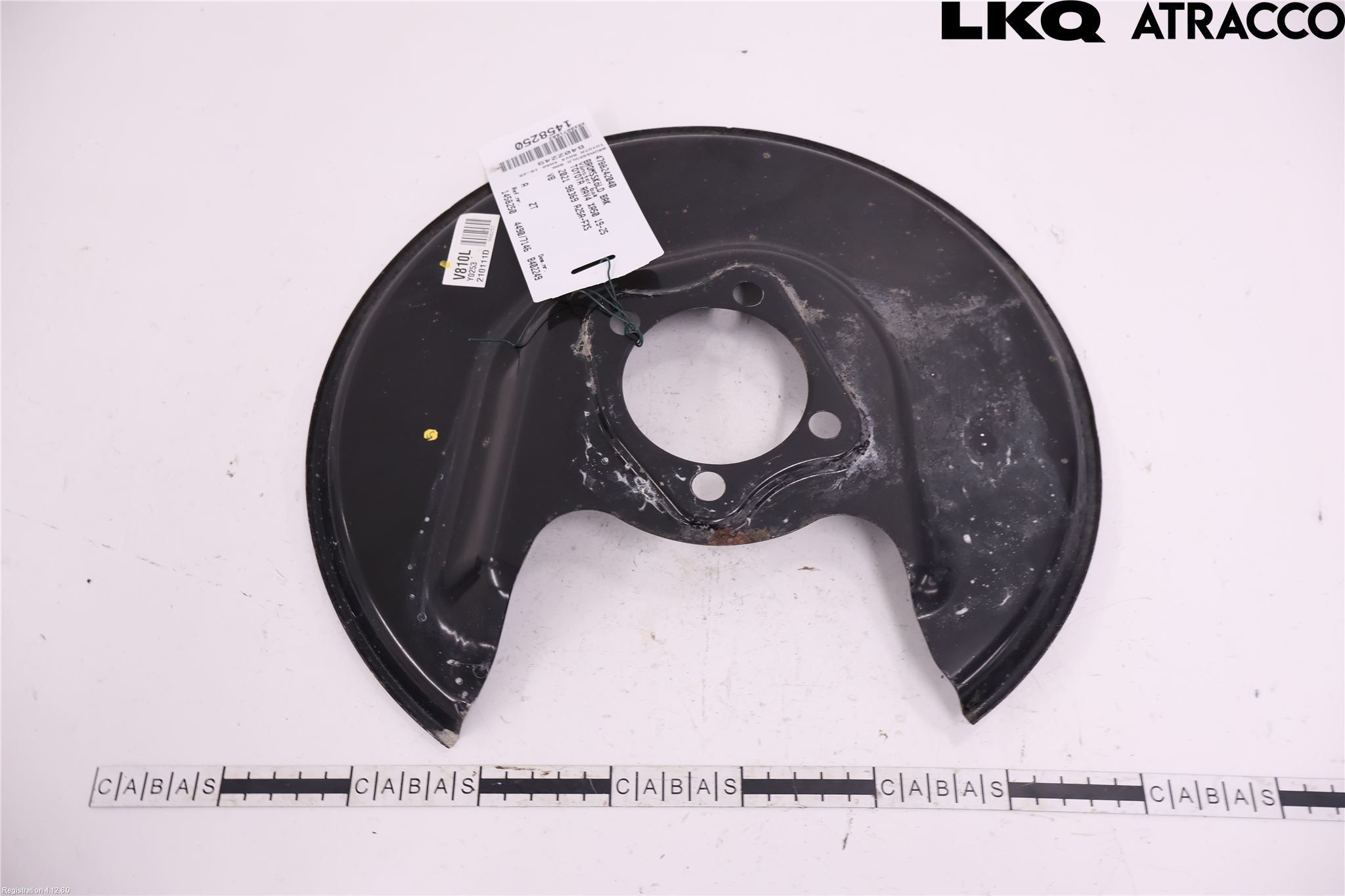 Toyota RAV4 19- Bromssköld Bak