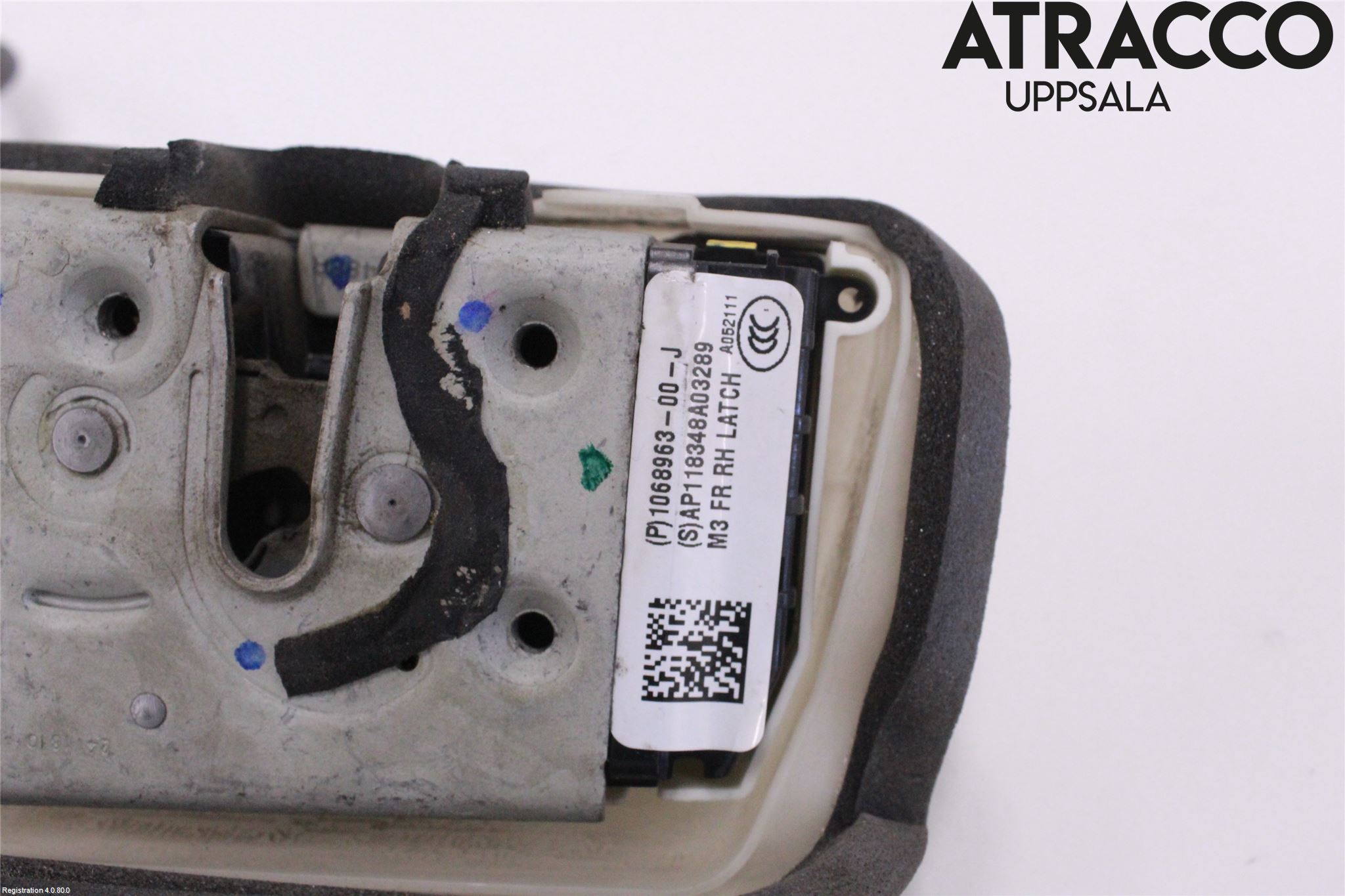 Tesla MODEL 3 17- Låskista-Dörrlås