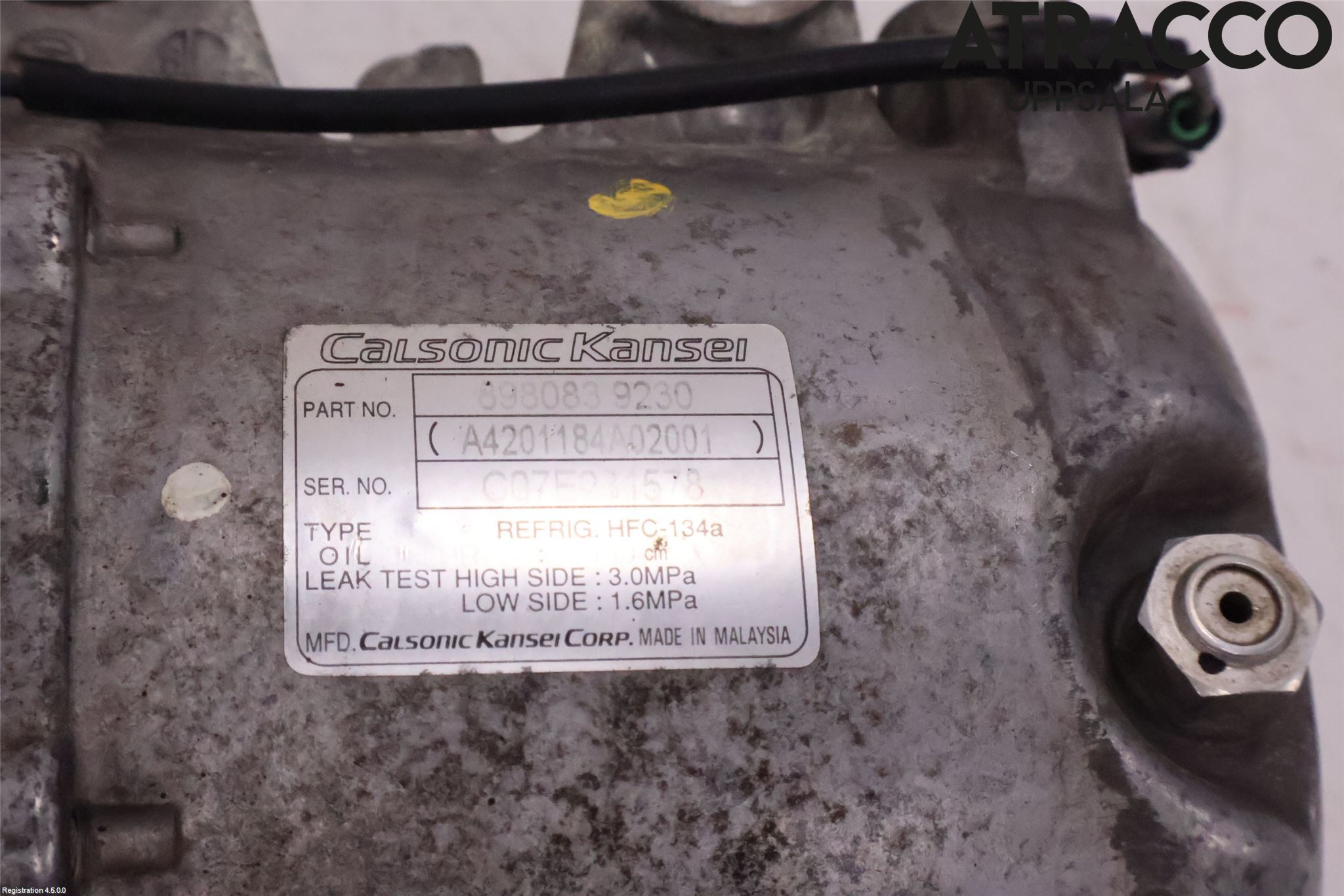 Isuzu D-MAX Ac Kompressor