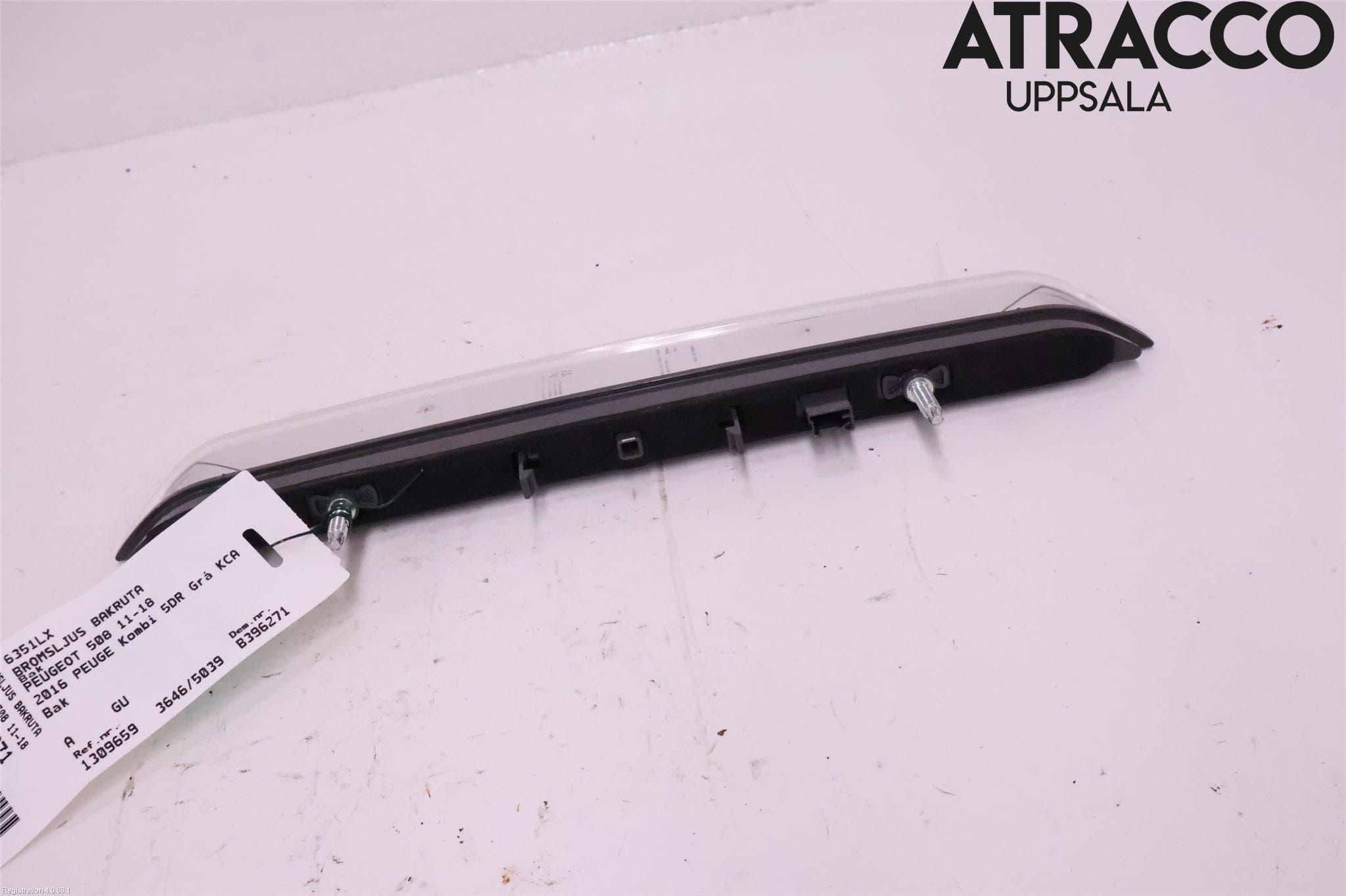 Peugeot 508 11-18 Bromsljus Bakruta