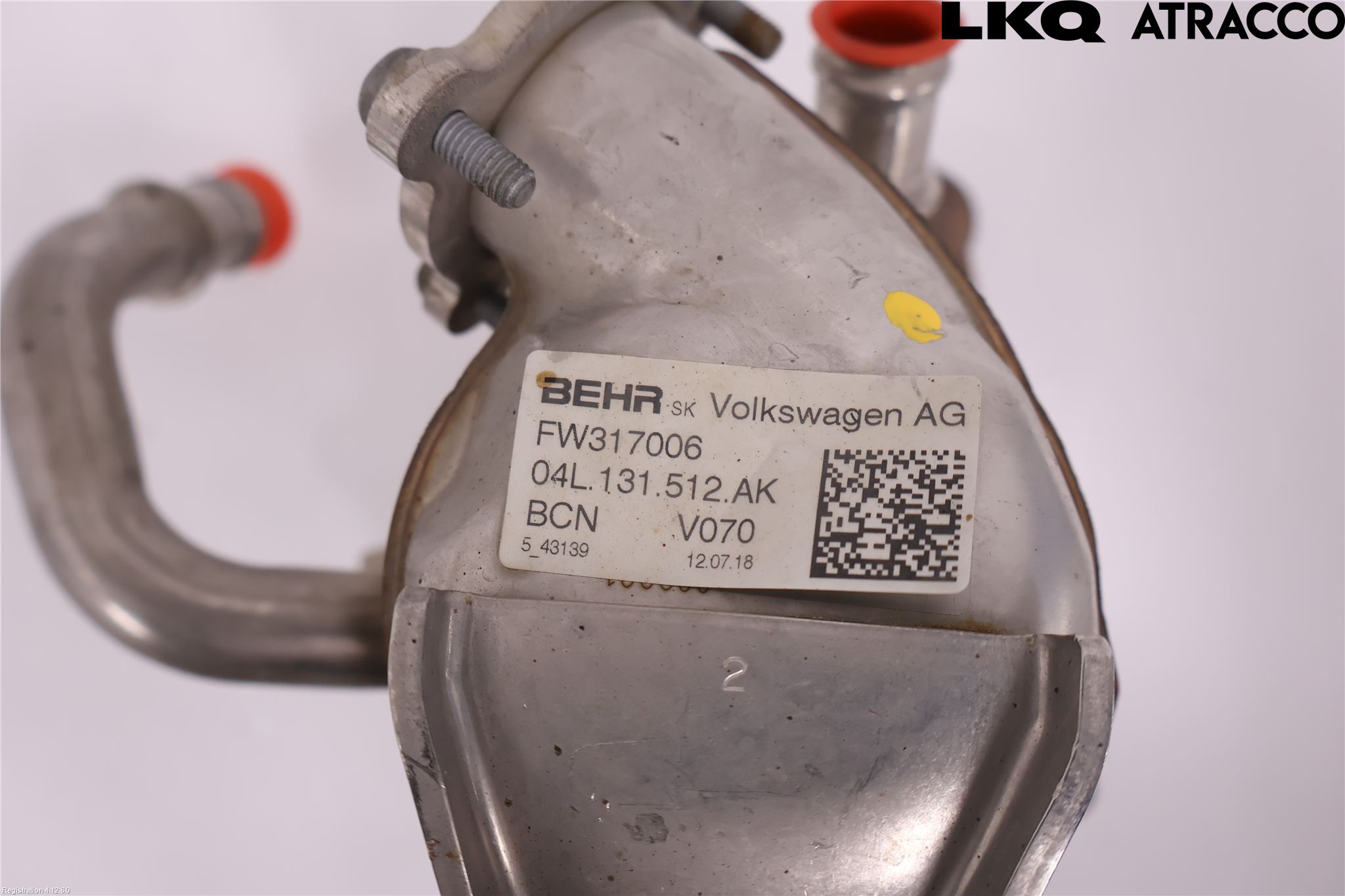 Volkswagen VW CADDY 16-20 Avgaskylare