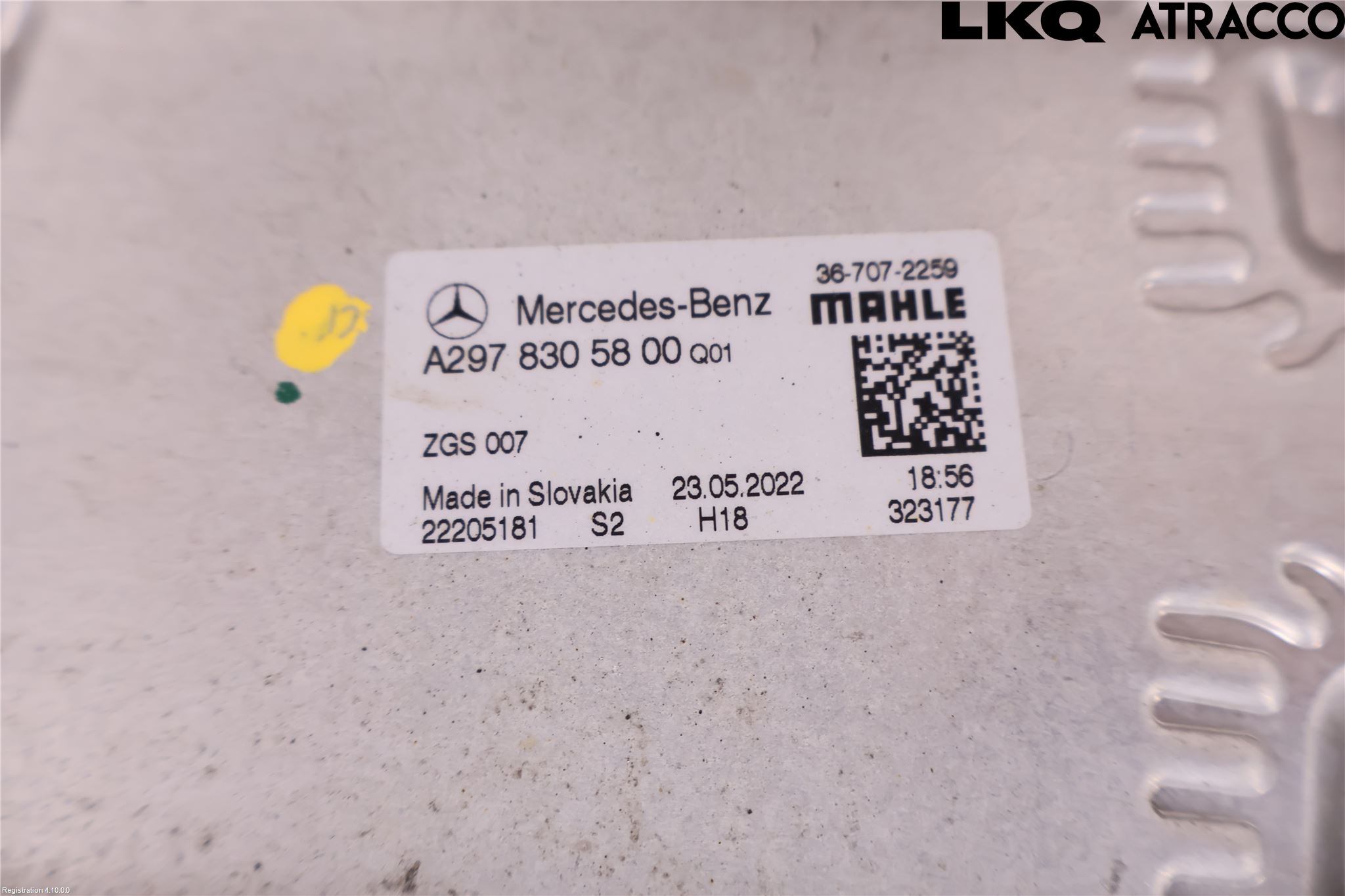 Mercedes-Benz MB EQE (V295) 22- Ac Förångare