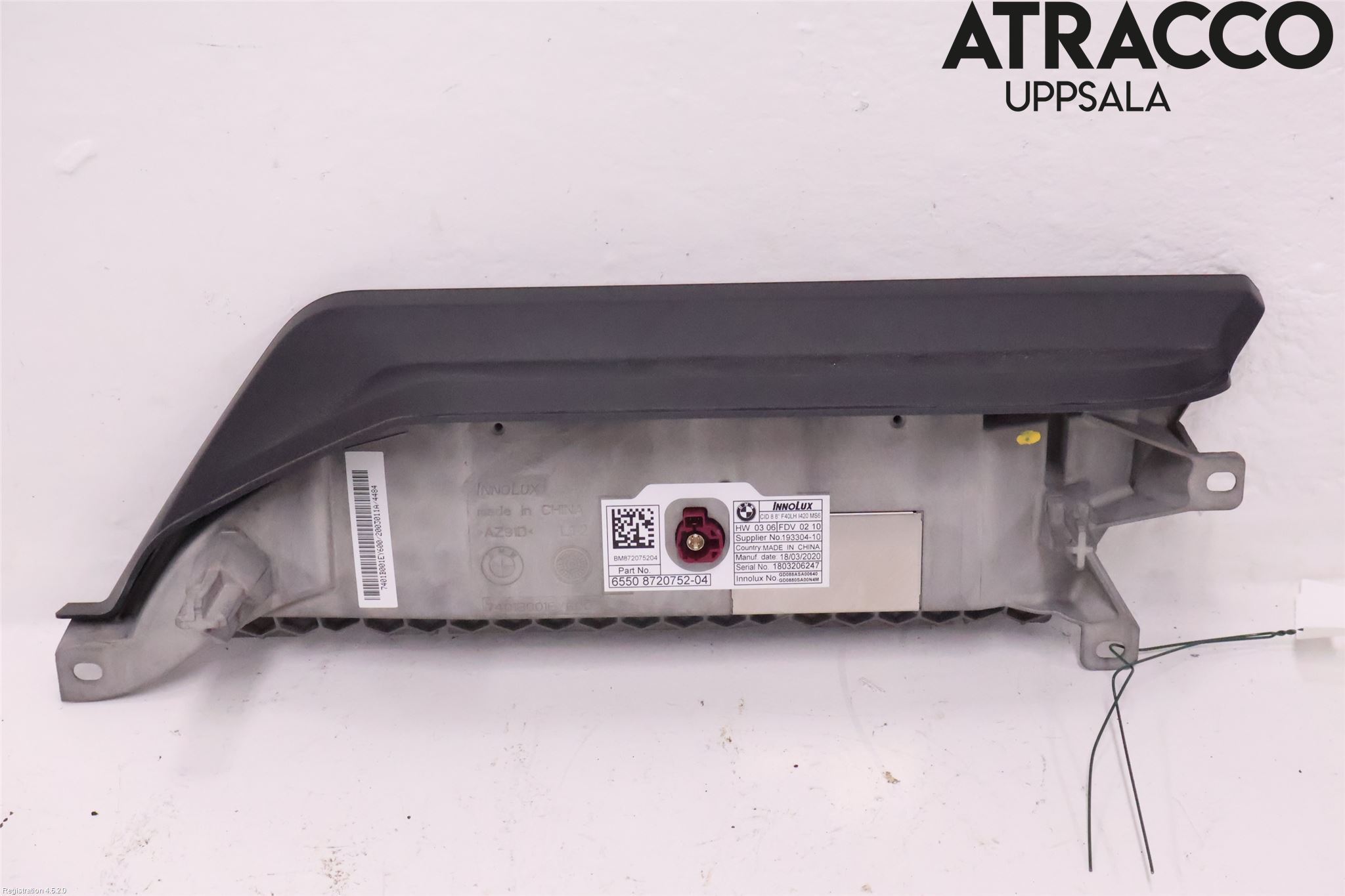 BMW 1 F40 19- Bildskärm