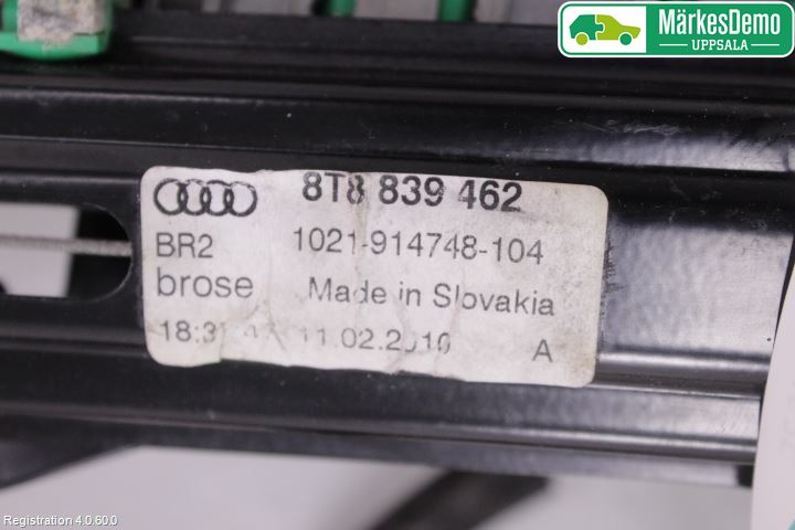 Audi A5 07-16 Fönsterhiss El Kompl