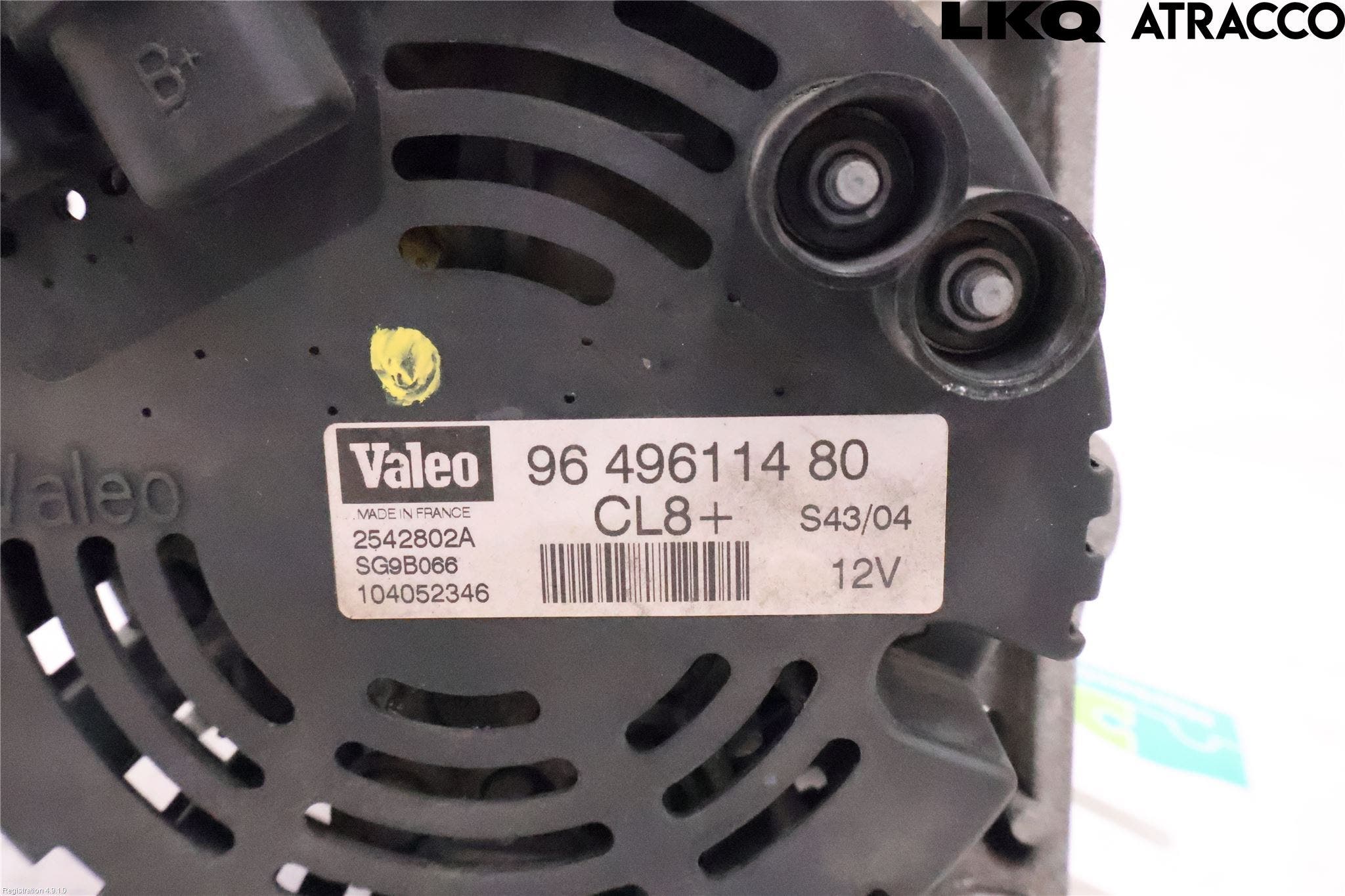 Peugeot 307 01-05 Generator