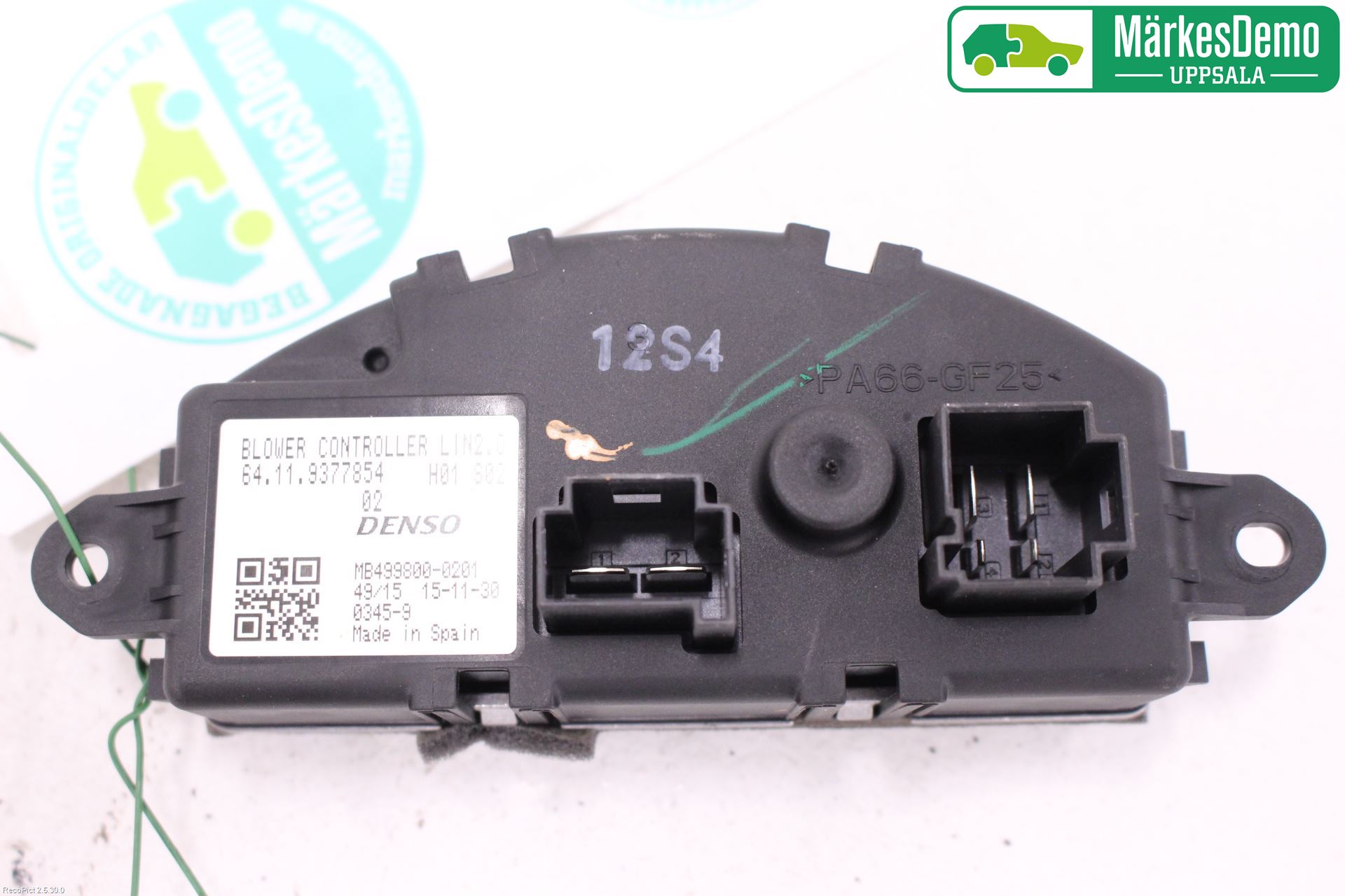 BMW i3 I01 13-22 Värmefläktsmotstånd