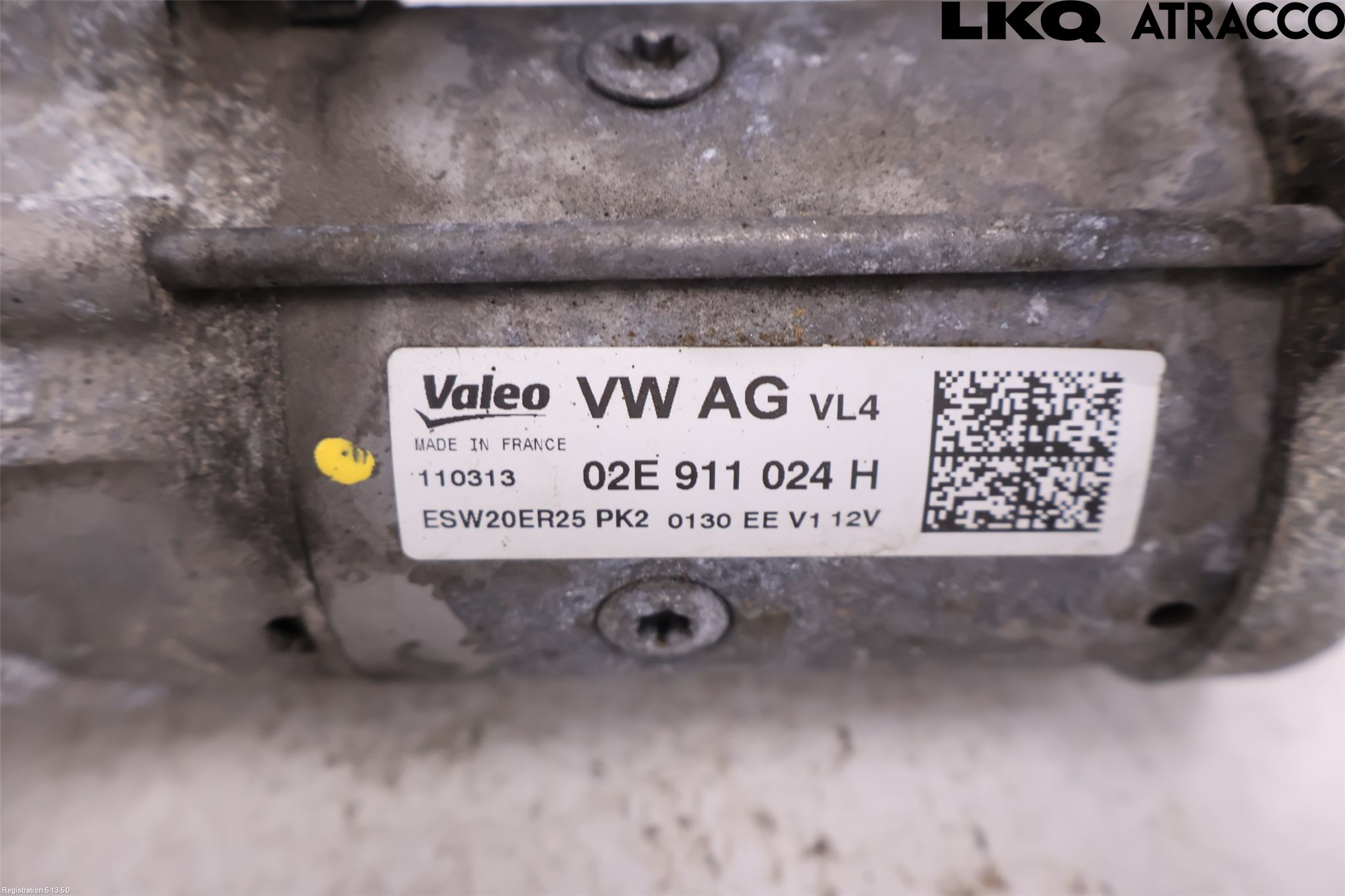 Volkswagen VW PASSAT 11-14 Startmotor Diesel