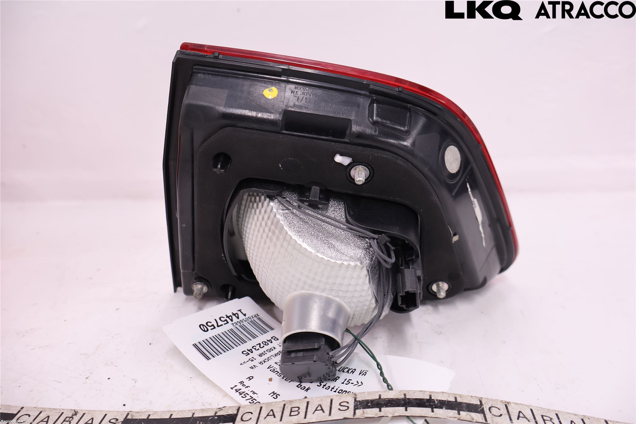 Renault KADJAR 15- Bakljus Lucka Vä