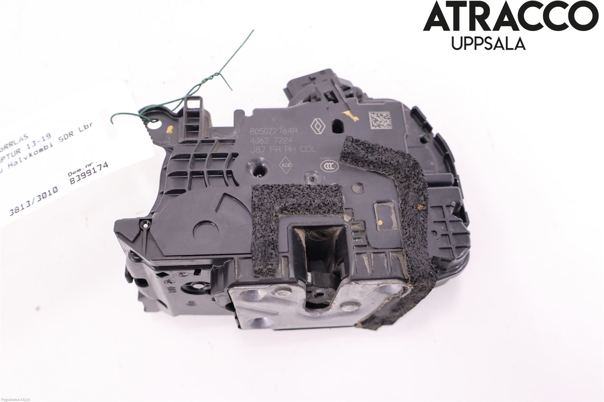 Renault CAPTUR 13-19 Låskista-Dörrlås