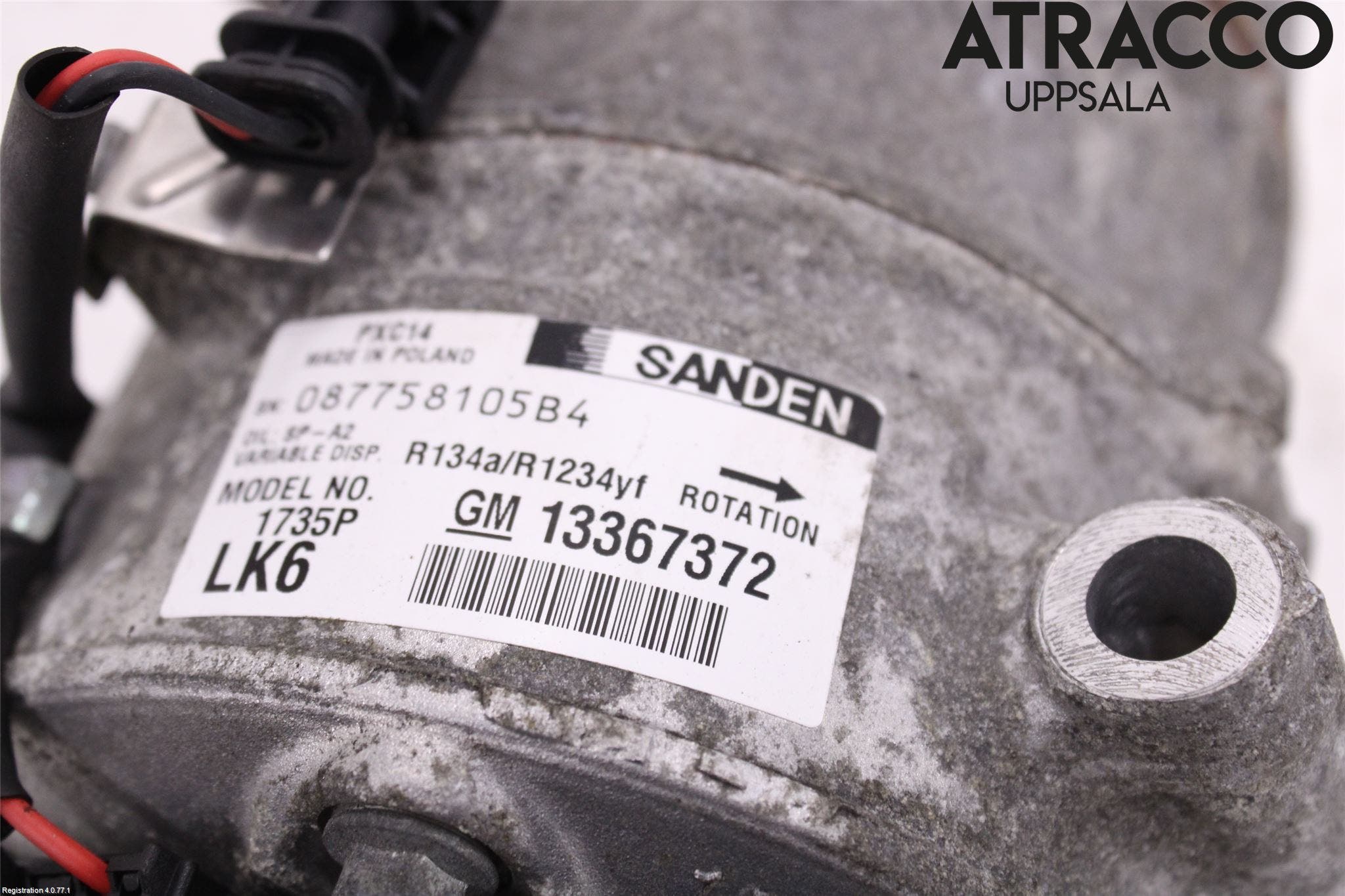 Opel ASTRA K 16-22 Ac Kompressor