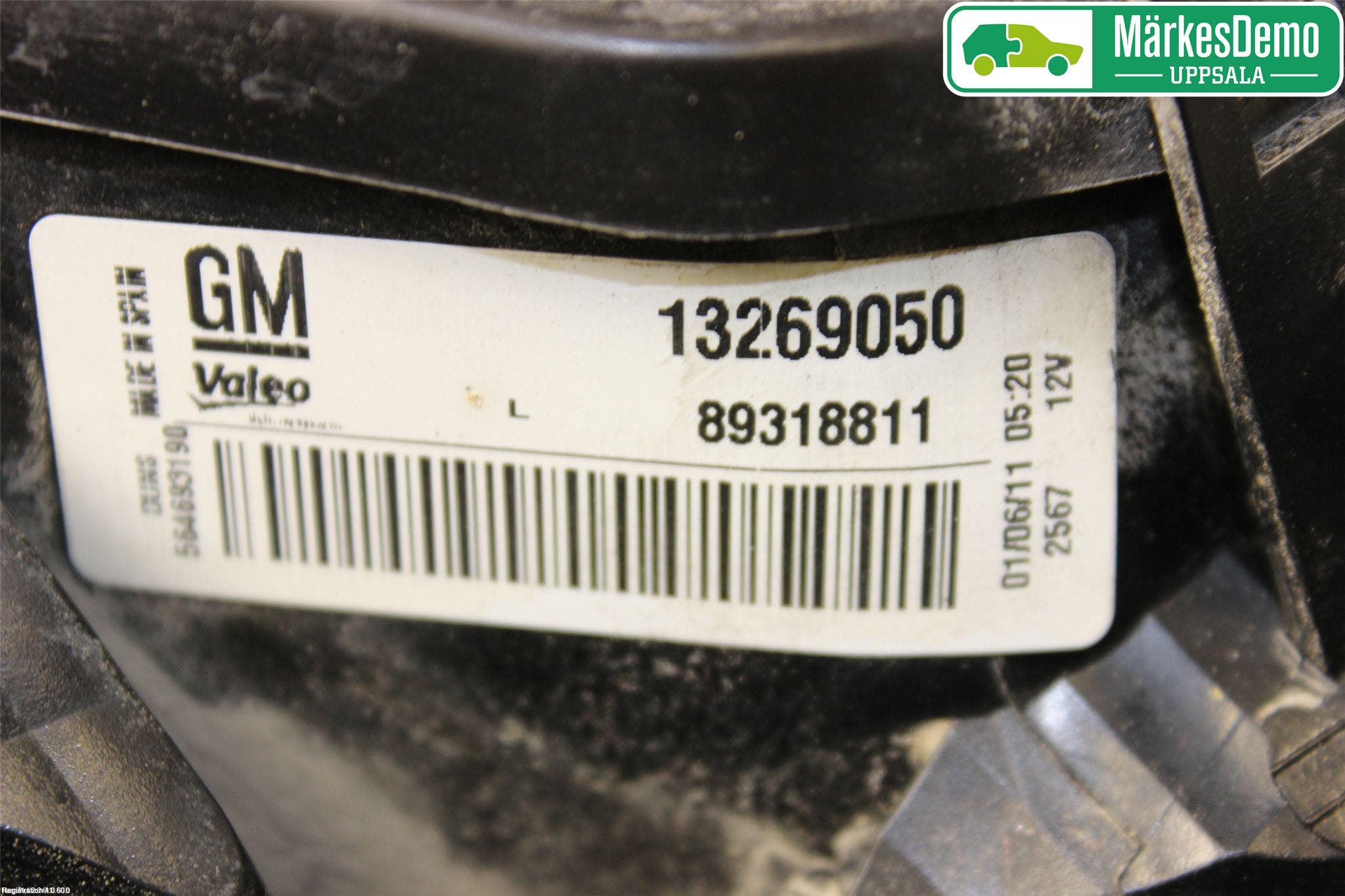 Opel CORSA D 07-14 Bakljus Vänster