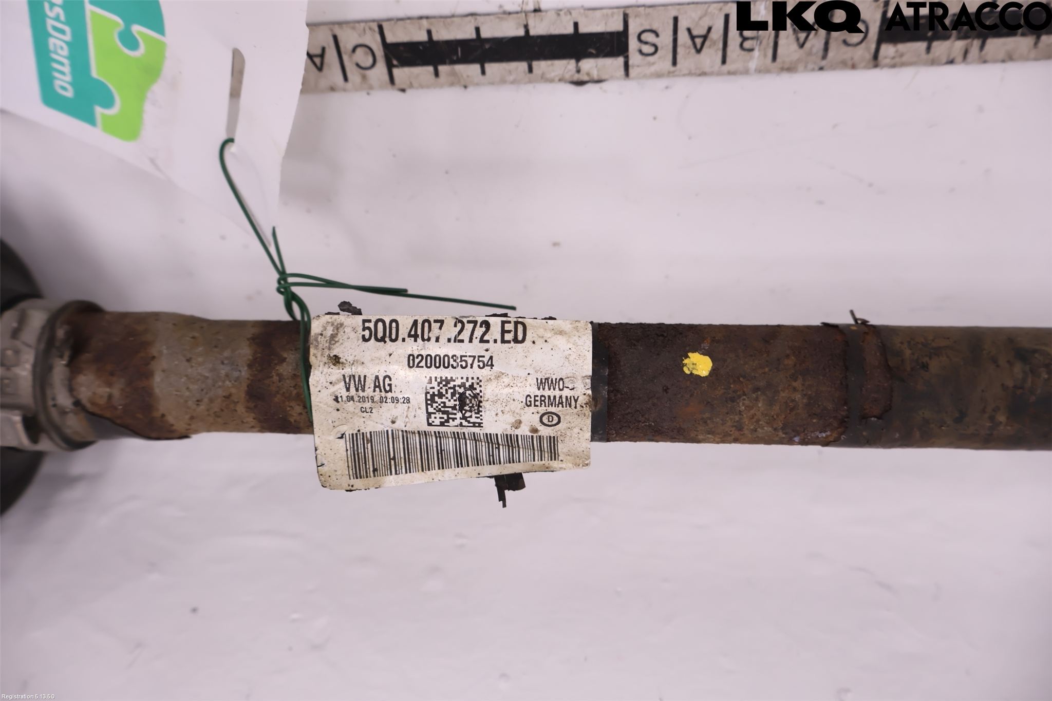 Skoda OCTAVIA (5E) 13-20 Drivaxel Fram Höger
