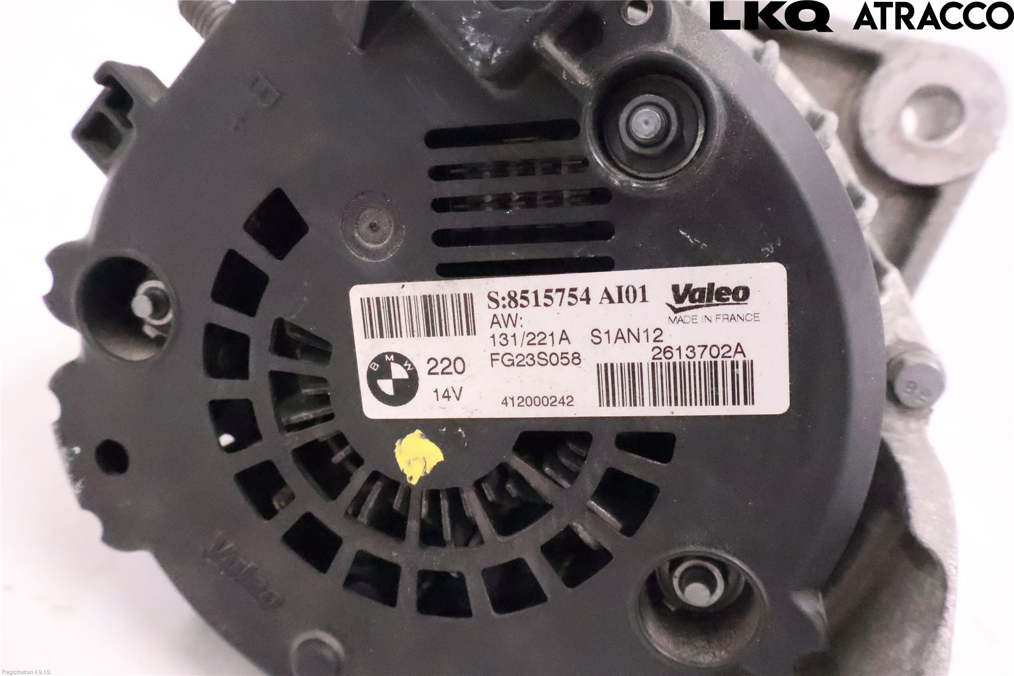 BMW 5 F10/F11/F18 09-17 Generator