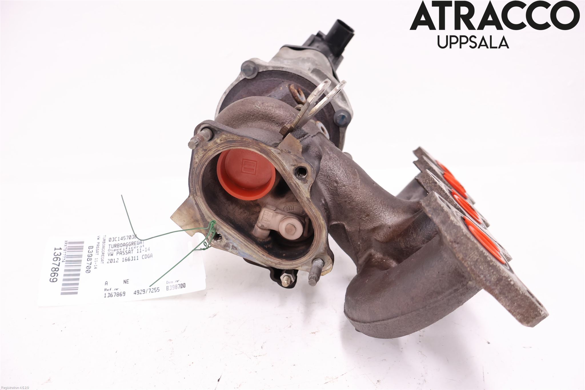 Volkswagen VW PASSAT 11-14 Turboaggregat