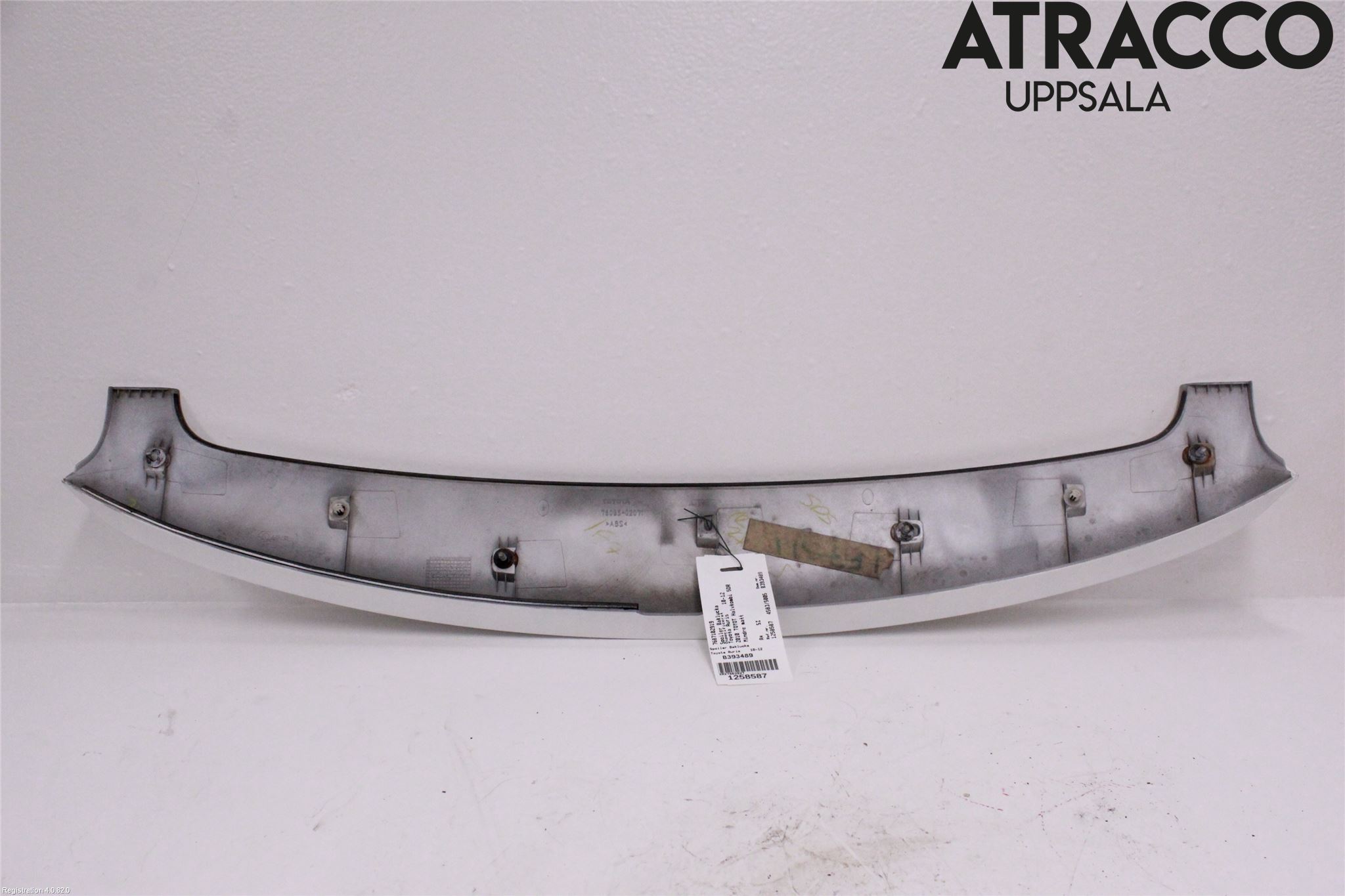 Toyota AURIS 10-12 Spoiler Baklucka