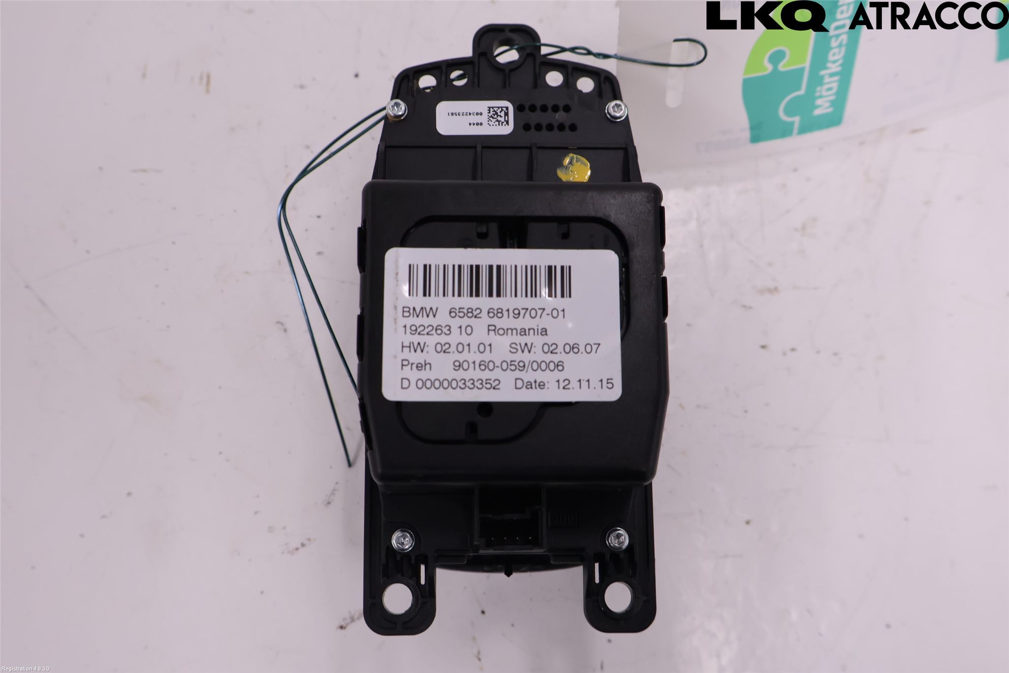 BMW 7 G11/G12 15-22 Strömställare Multifunktion