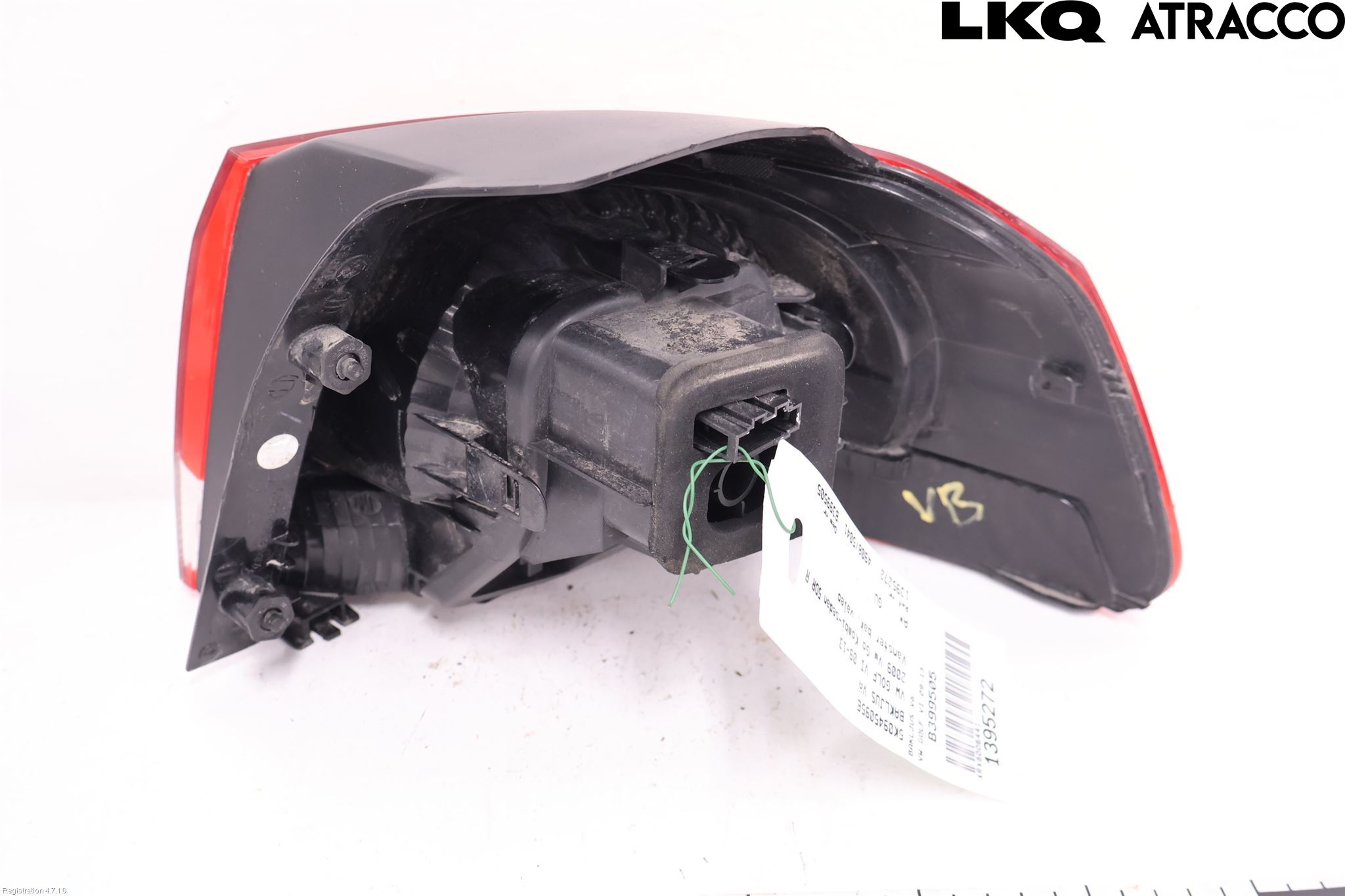 Volkswagen VW GOLF VI 09-13 Bakljus Vänster