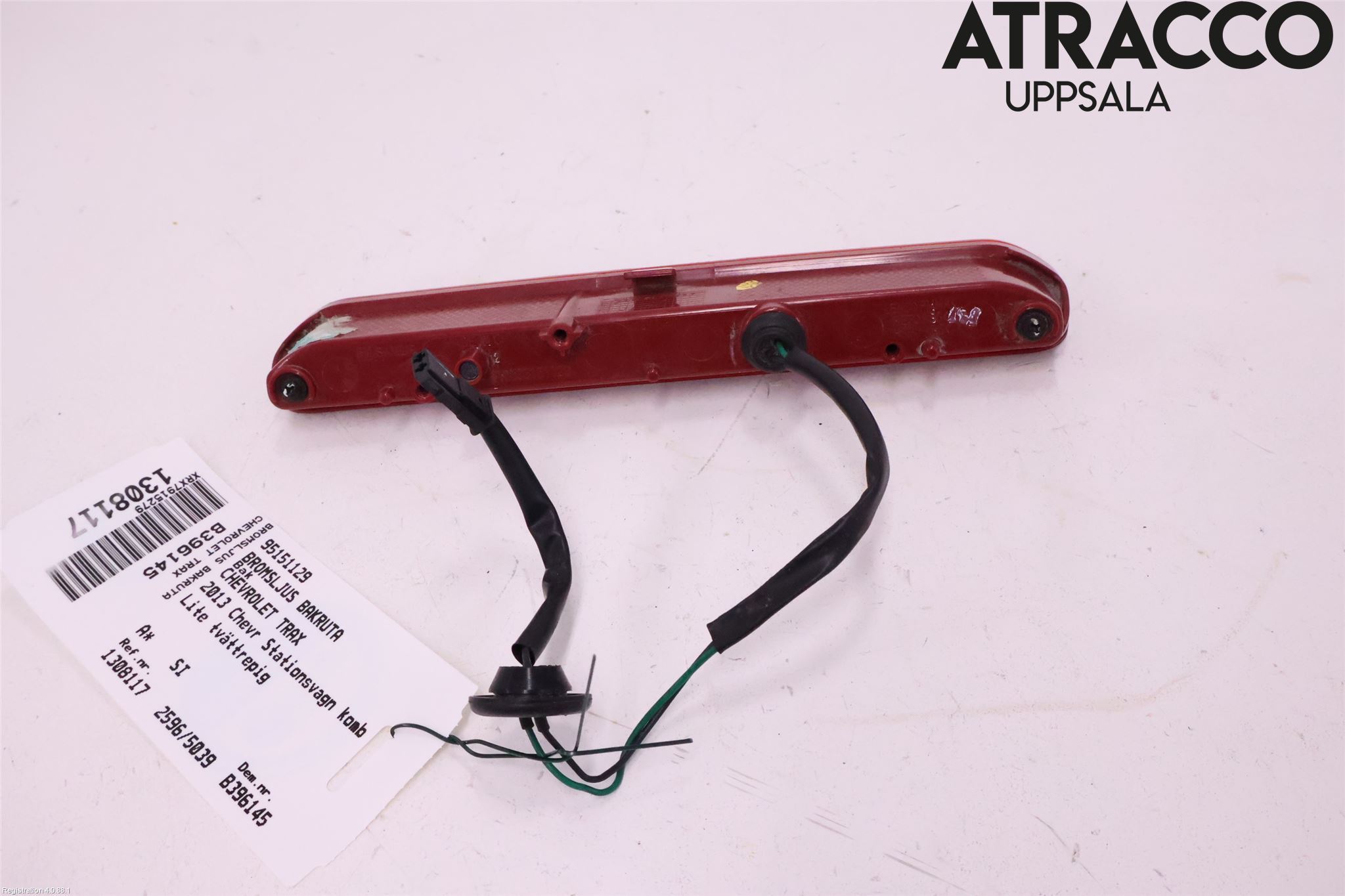 Chevrolet TRAX Bromsljus Bakruta