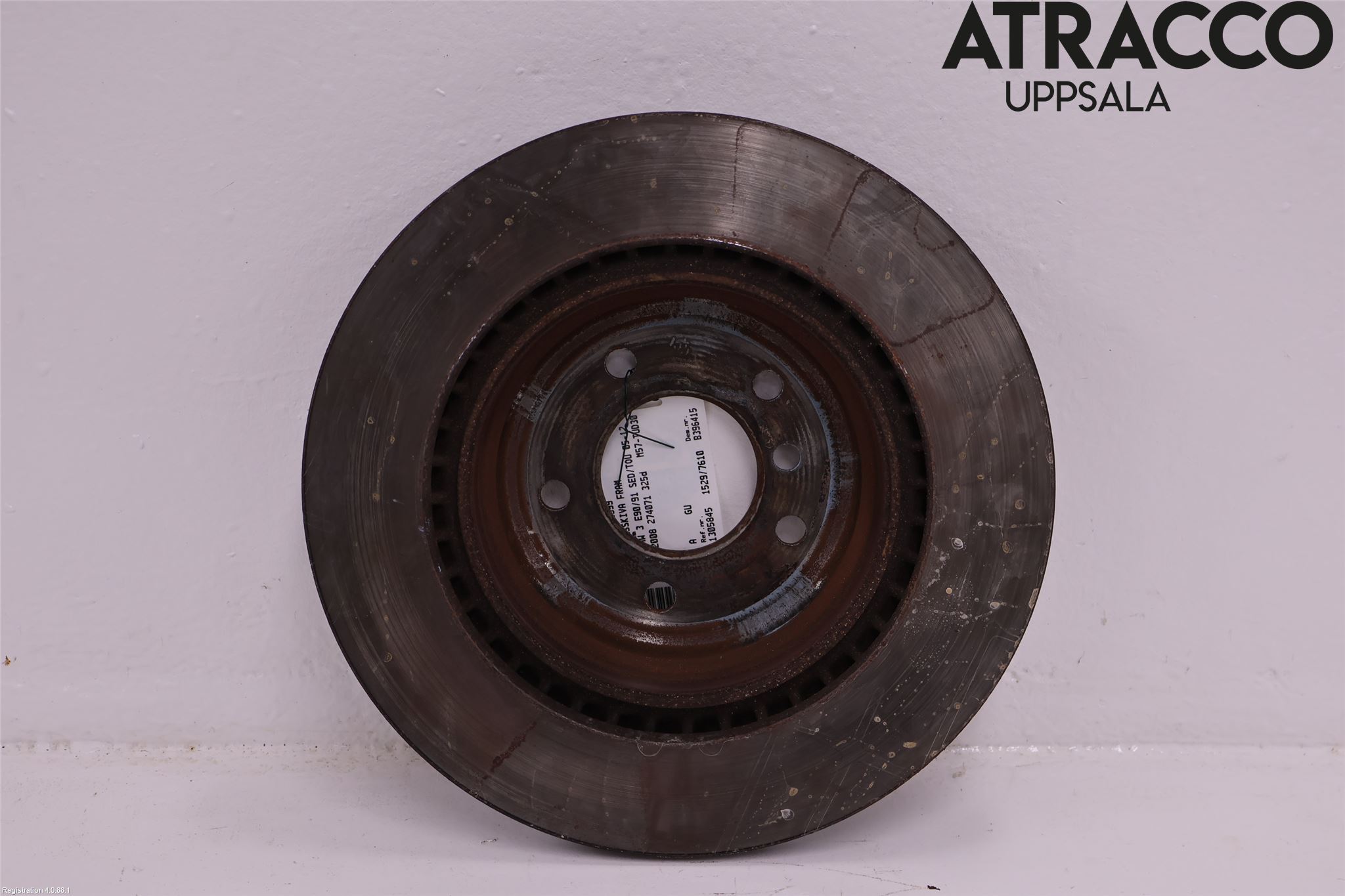 BMW 3 E90/91 SED/TOU 05-12 Bromsskiva Fram