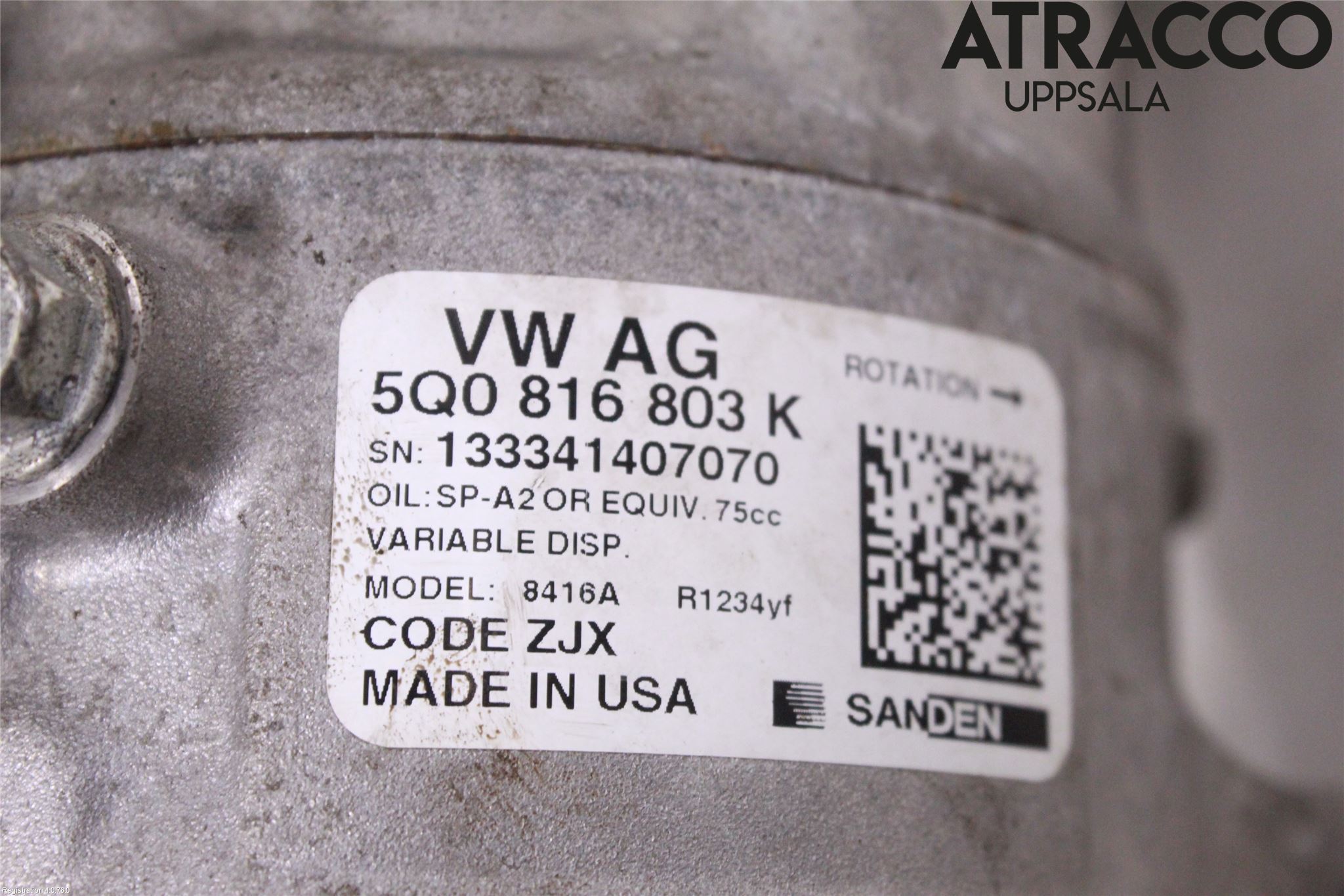 Volkswagen VW TIGUAN 16-24 Ac Kompressor