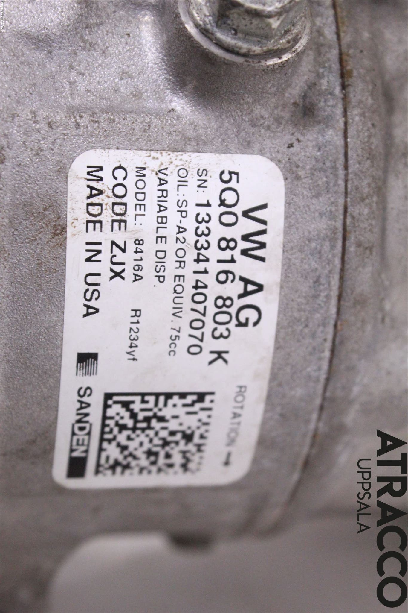 Volkswagen VW TIGUAN 16-24 Ac Kompressor