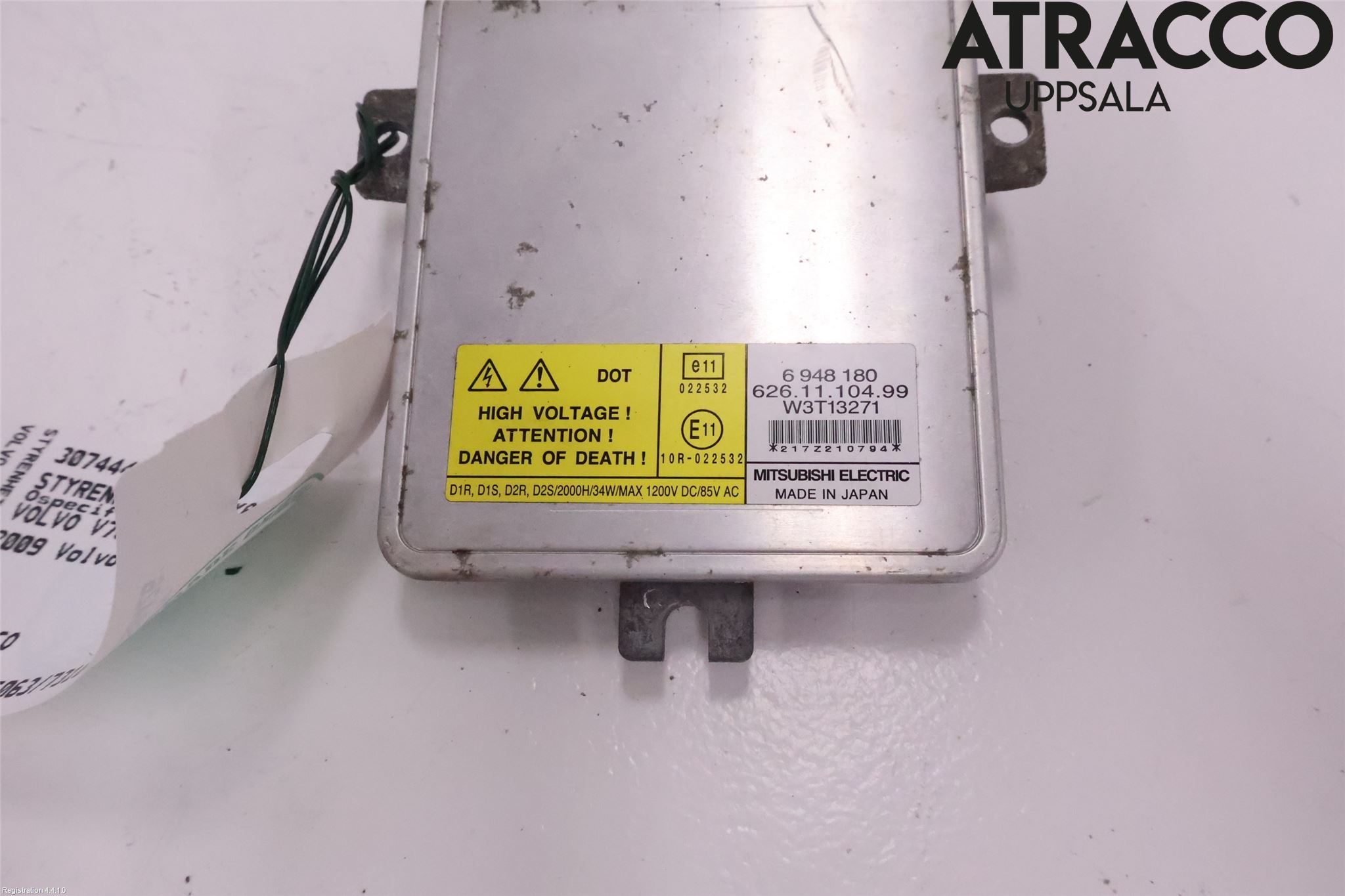 Volvo V70 08-13 Styrenhet Strålkastare