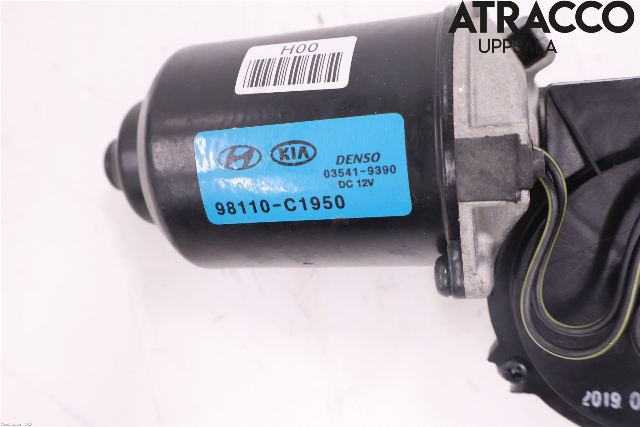 Kia STONIC 18->> Torkarmotor Vindruta