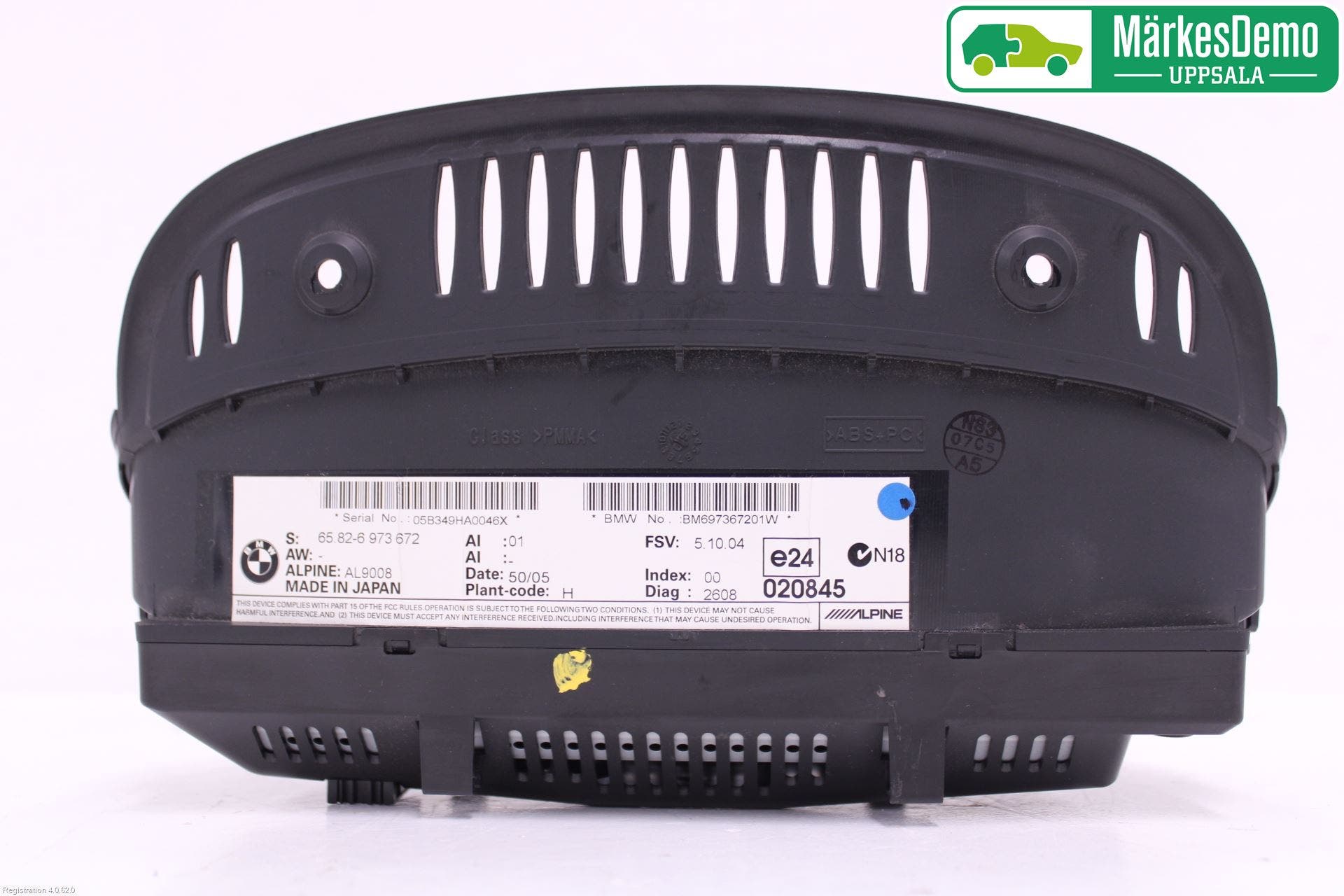 BMW 3 E90/91 SED/TOU 05-12 Bildskärm