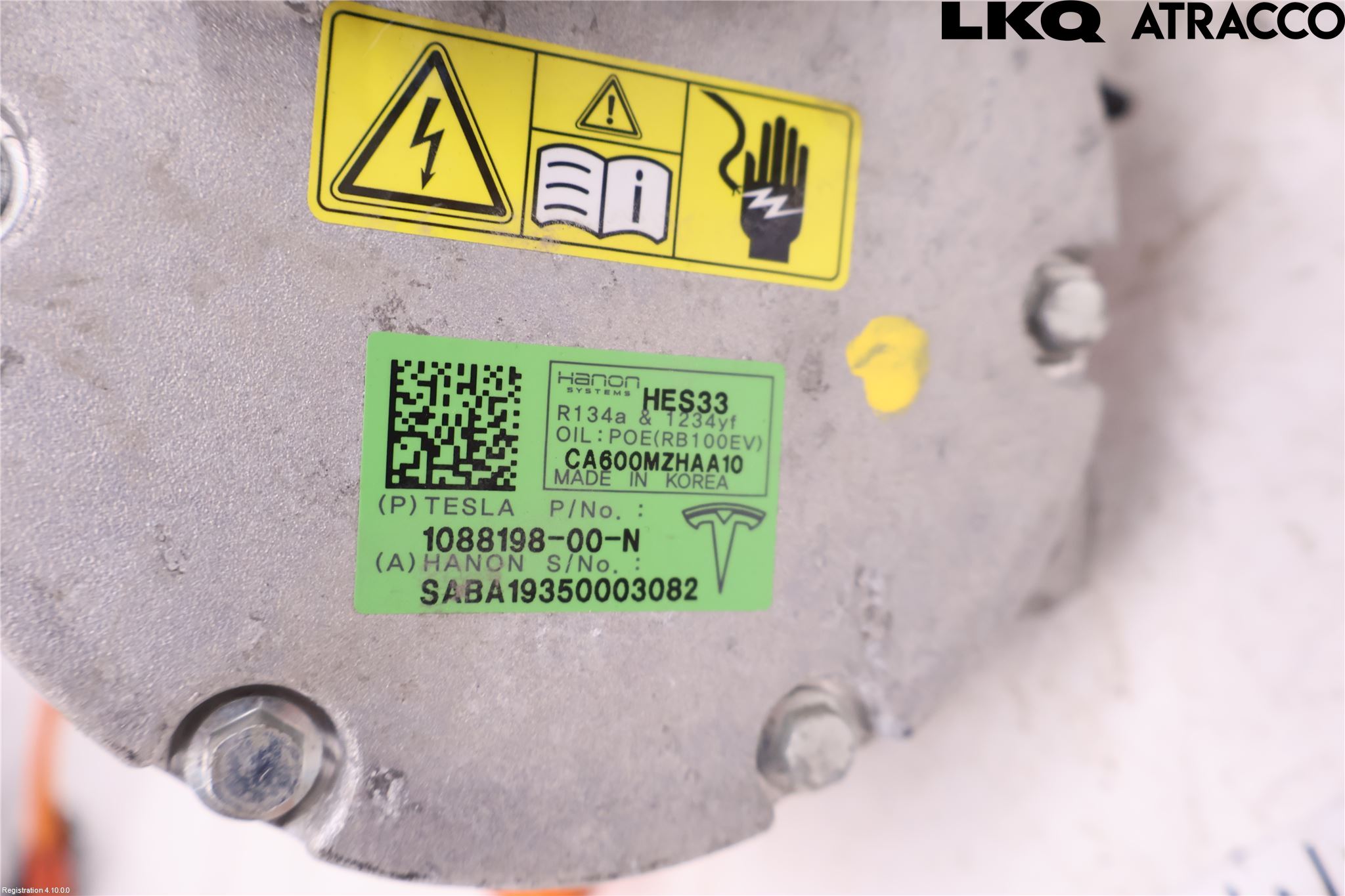 Tesla MODEL 3 17- Ac Kompressor