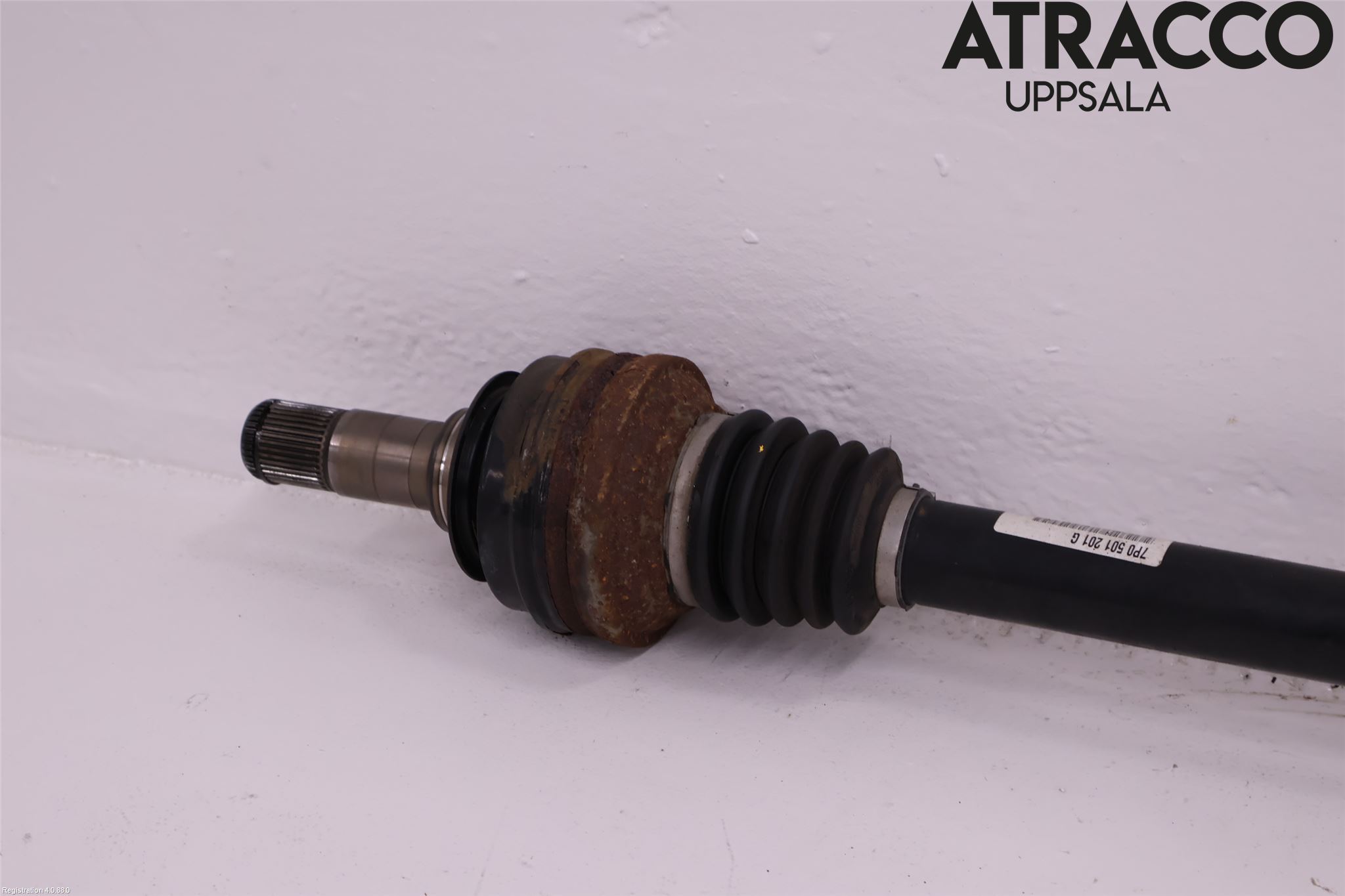 Volkswagen VW TOUAREG 7P 11-18 Drivaxel Bak Vänster