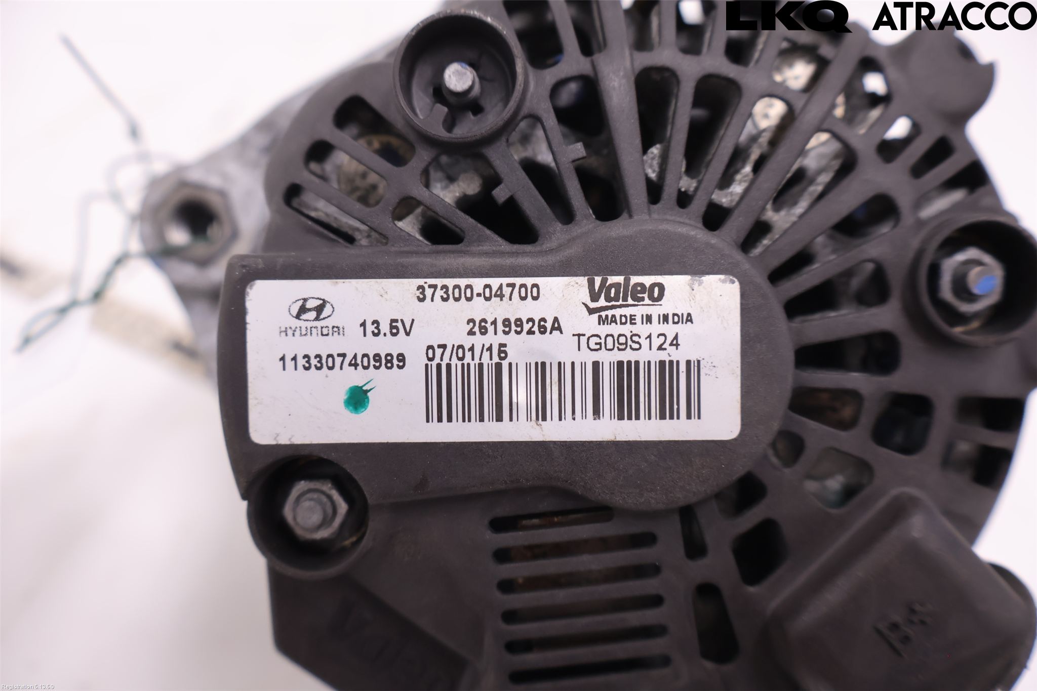 Hyundai i10 BA 14-16 Generator