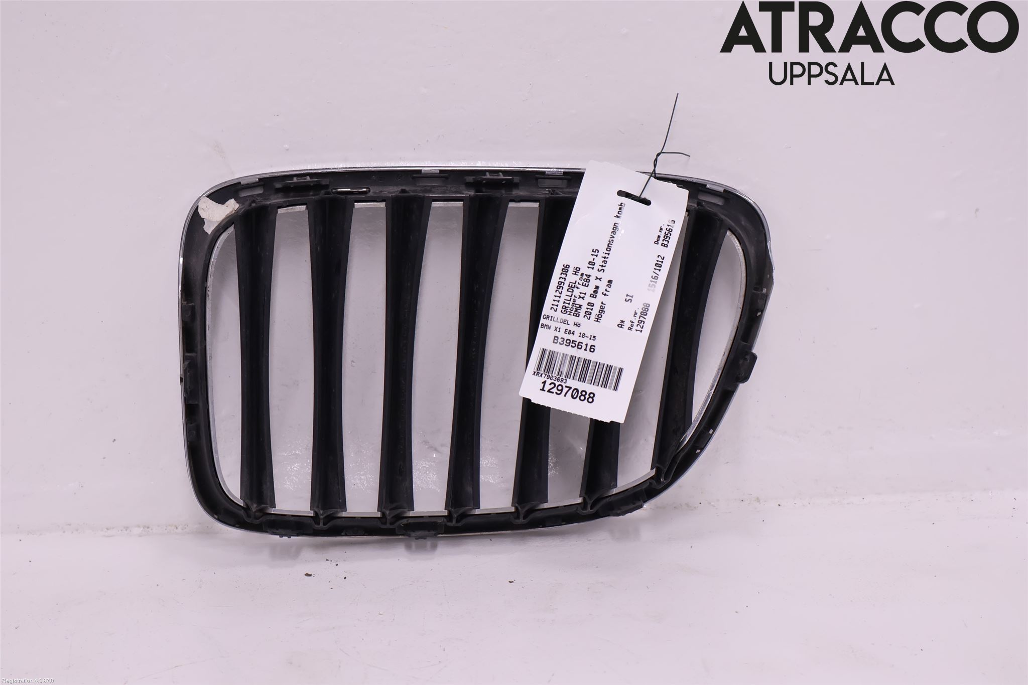 BMW X1 E84 10-15 Grilldel Höger