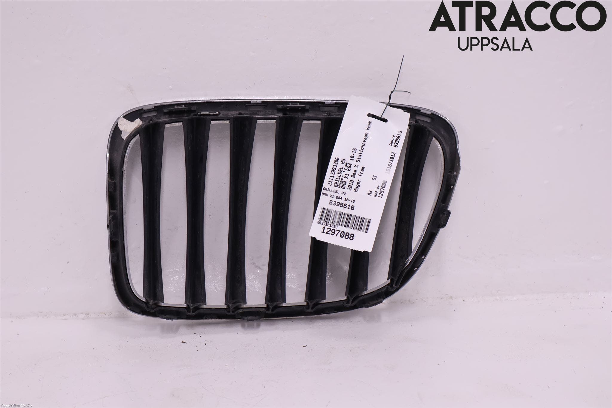 BMW X1 E84 10-15 Grilldel Höger