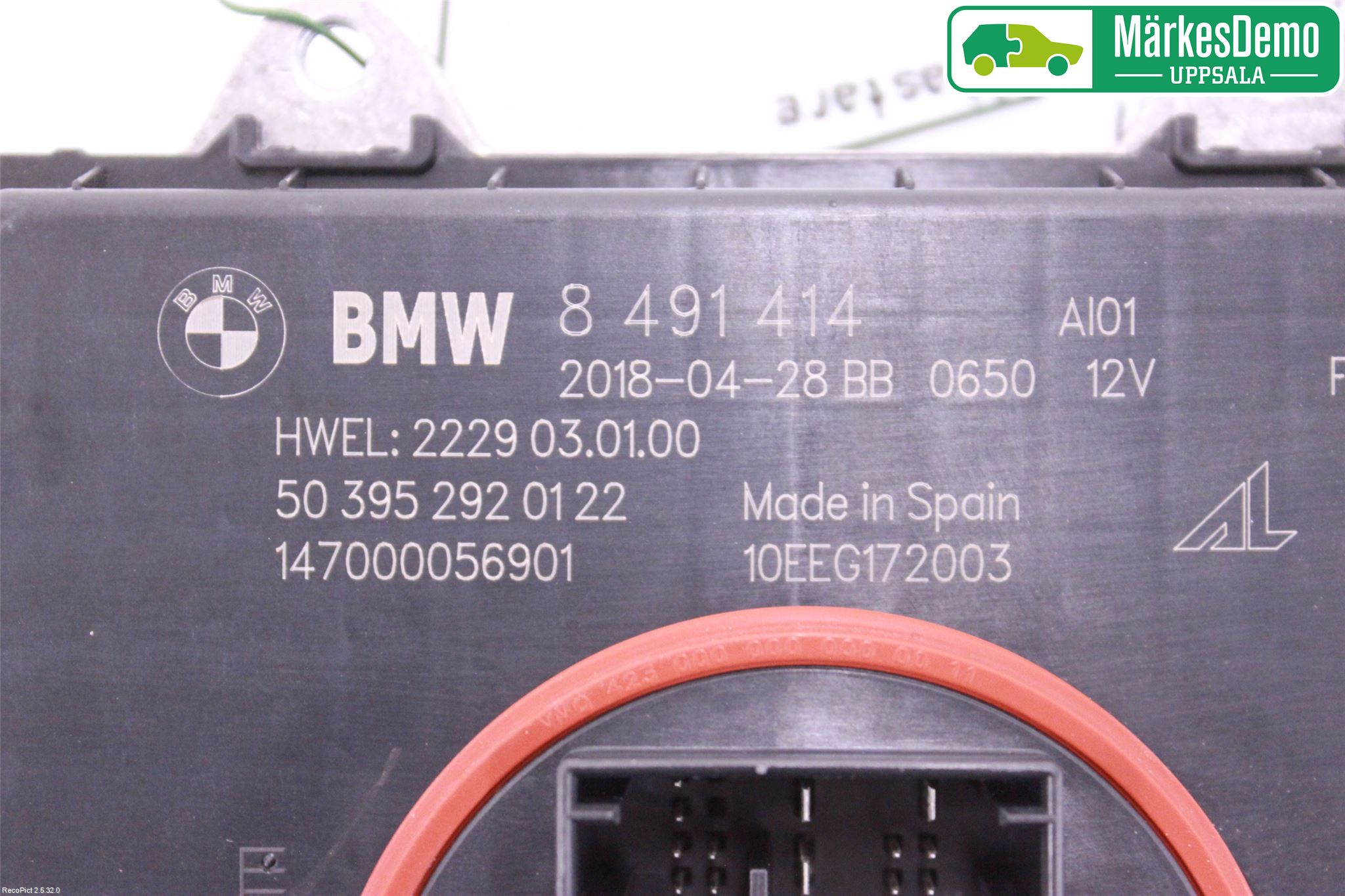 BMW 5 G30/G31/F90 17-23 Styrenhet Strålkastare