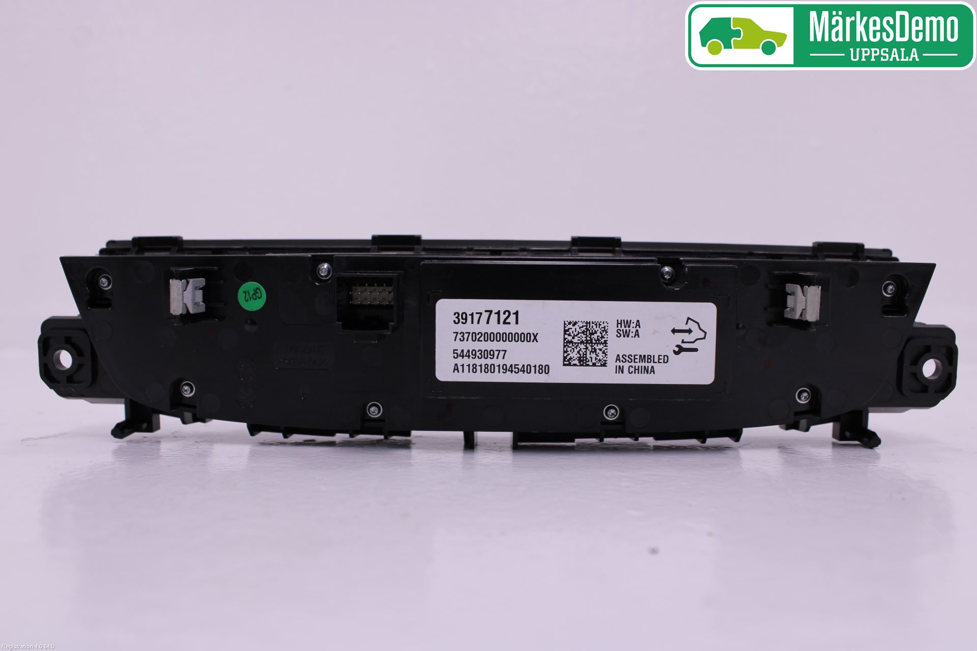 Opel INSIGNIA 17- Ac Styrenhet Ac Manöveren