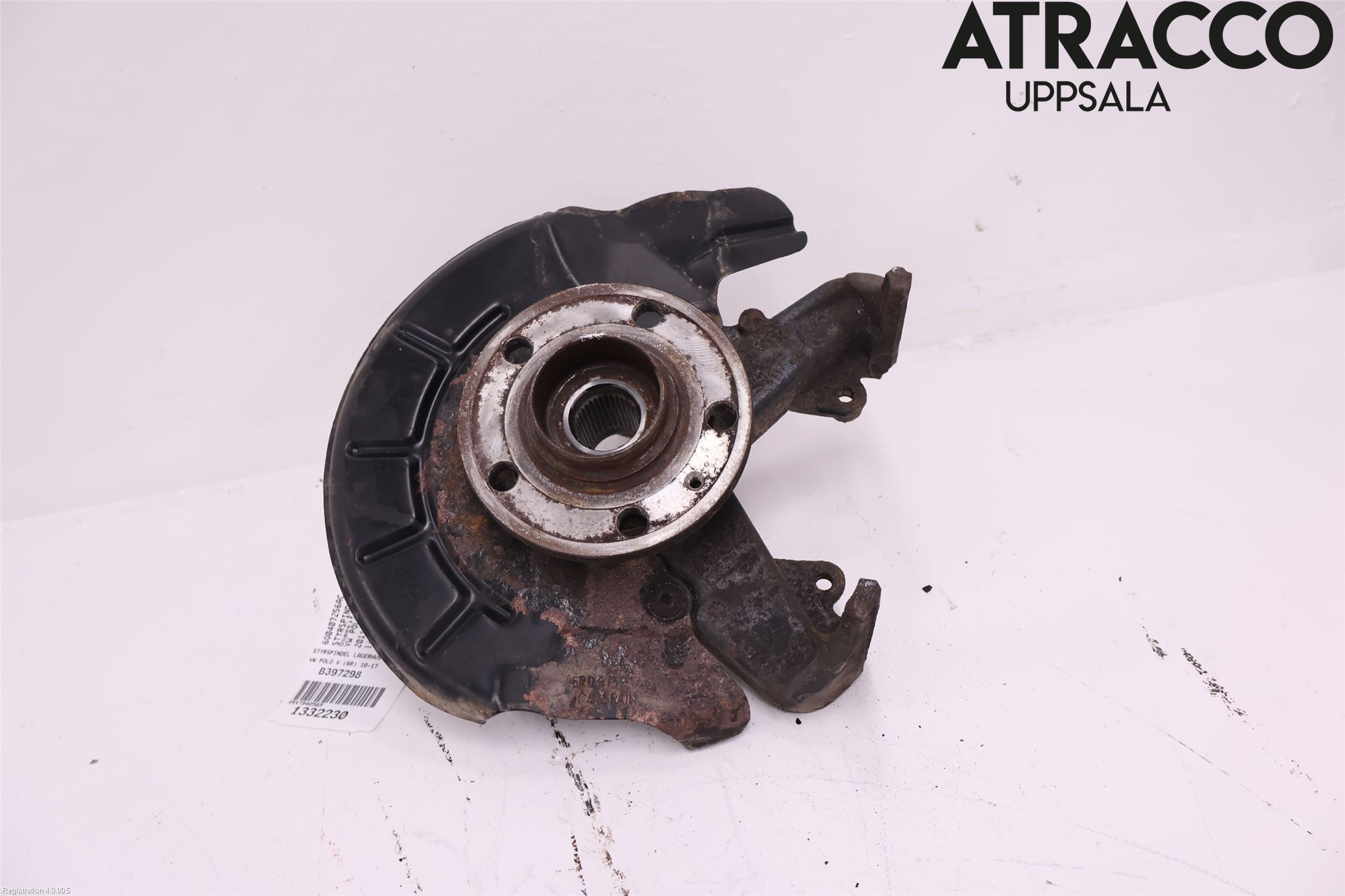 Volkswagen VW POLO 10-17 Styrspindel Lagerhus Hö