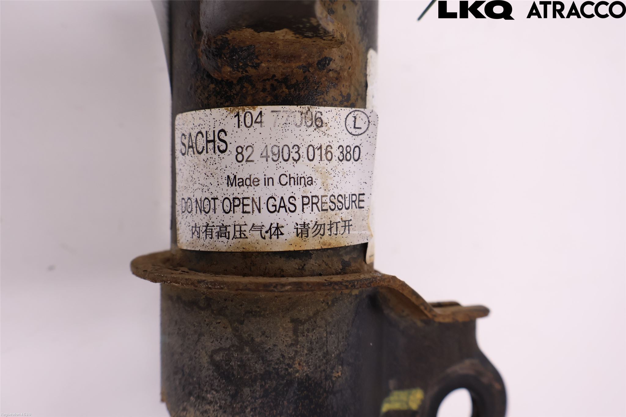 MG ZS EV 20- Fjäderben Fram Vänster