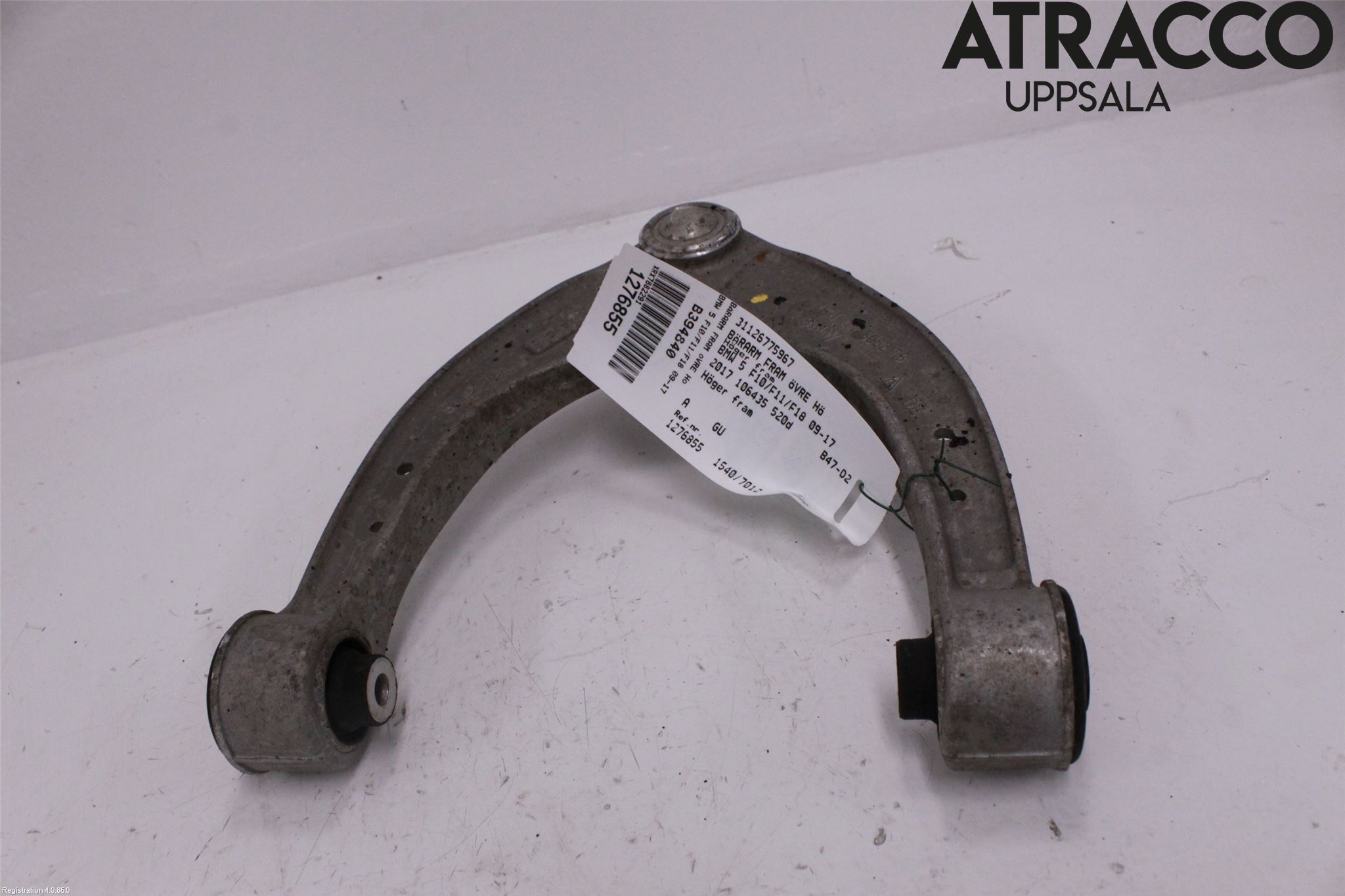 BMW 5 F10/F11/F18 09-17 Bärarm Fram Övre Hö
