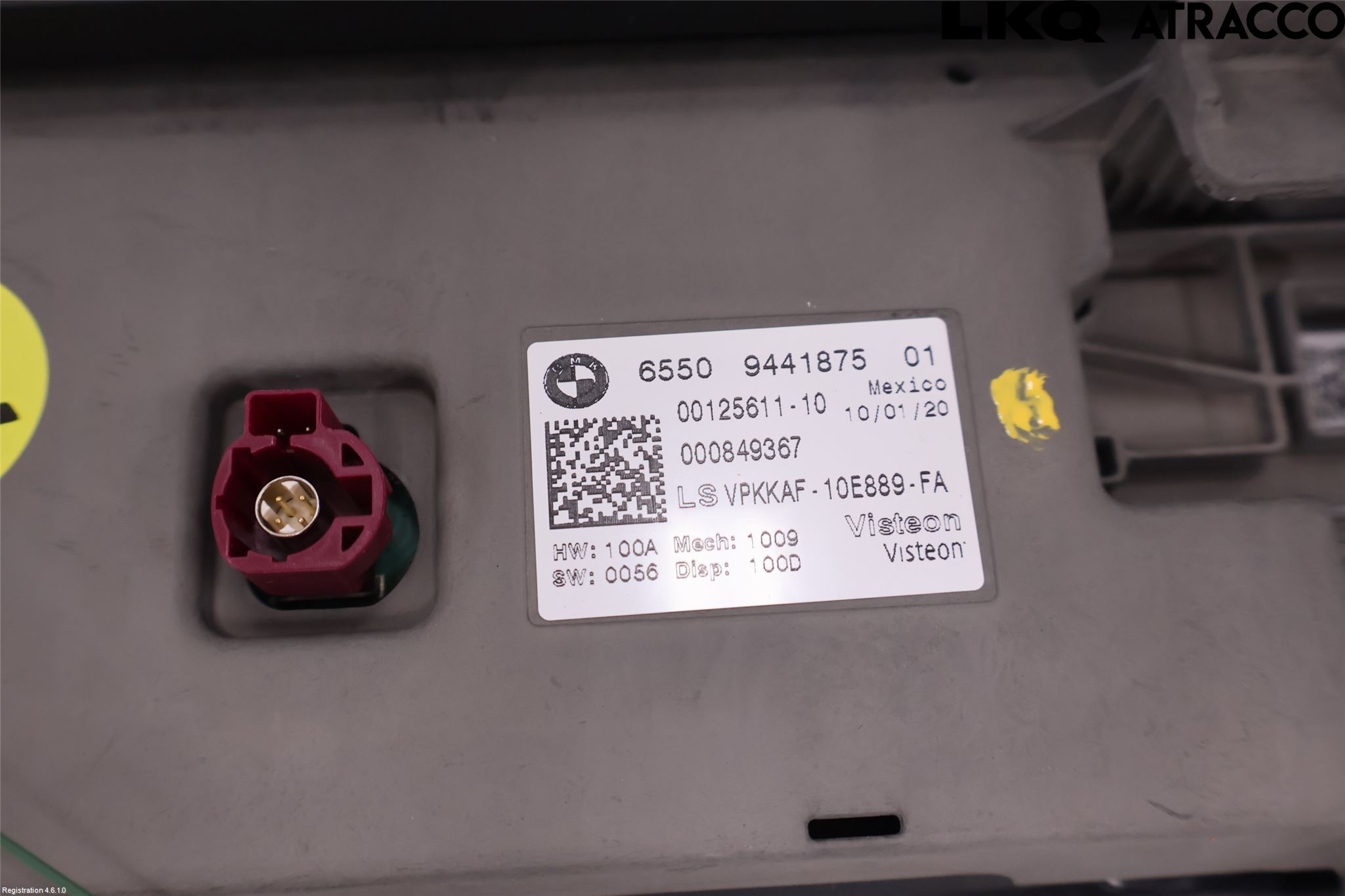 BMW 8 G14/G15/G16 18- Bildskärm