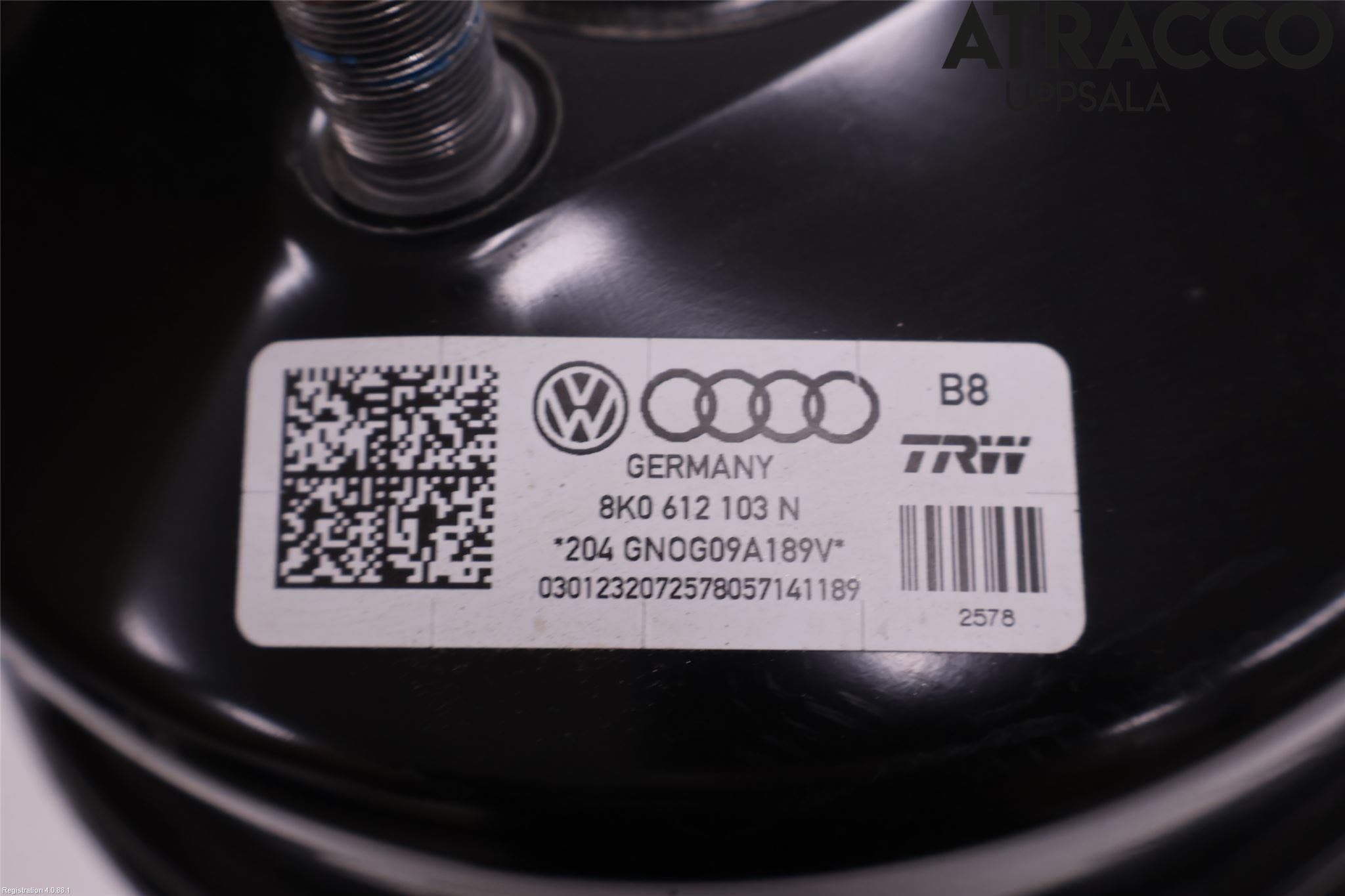 Audi A4 12-15 Bromsservo