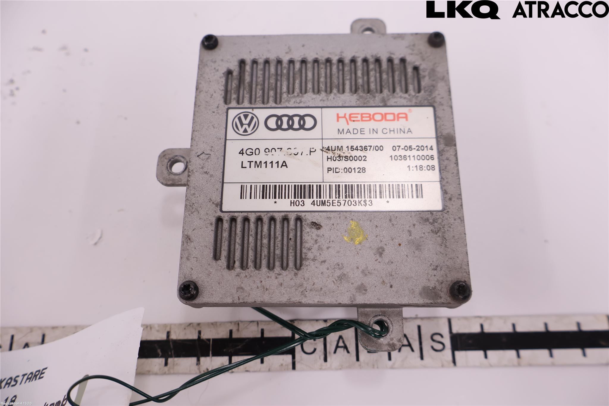 Audi A6/S6 4G 11-18 Styrenhet Strålkastare