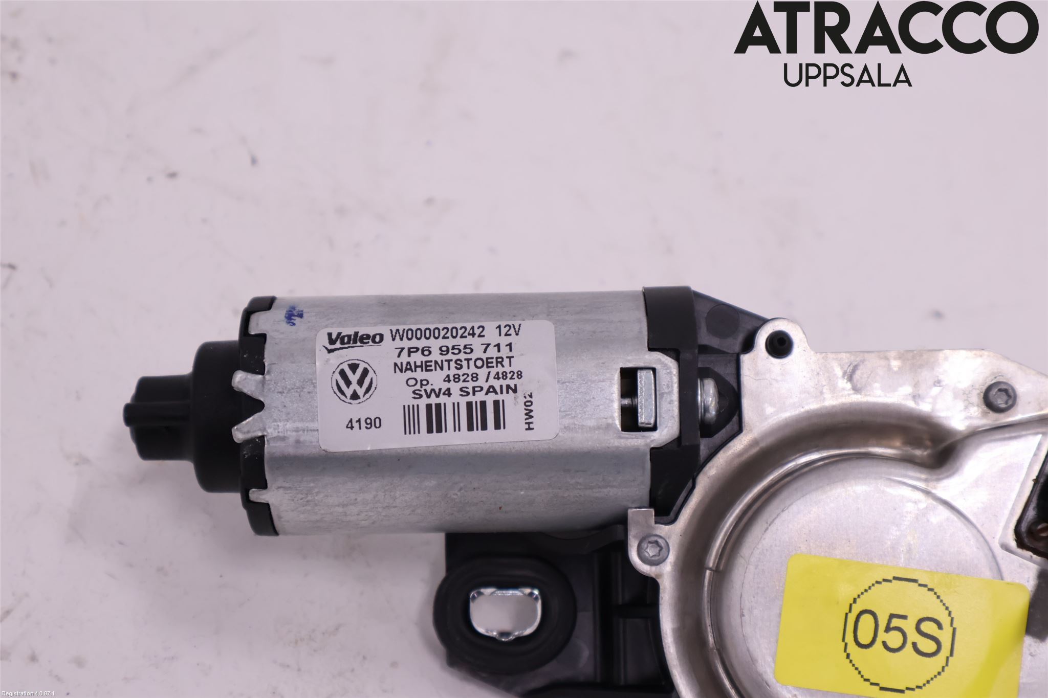 Volkswagen VW TOUAREG 7P 11-18 Torkarmotor Baklucka