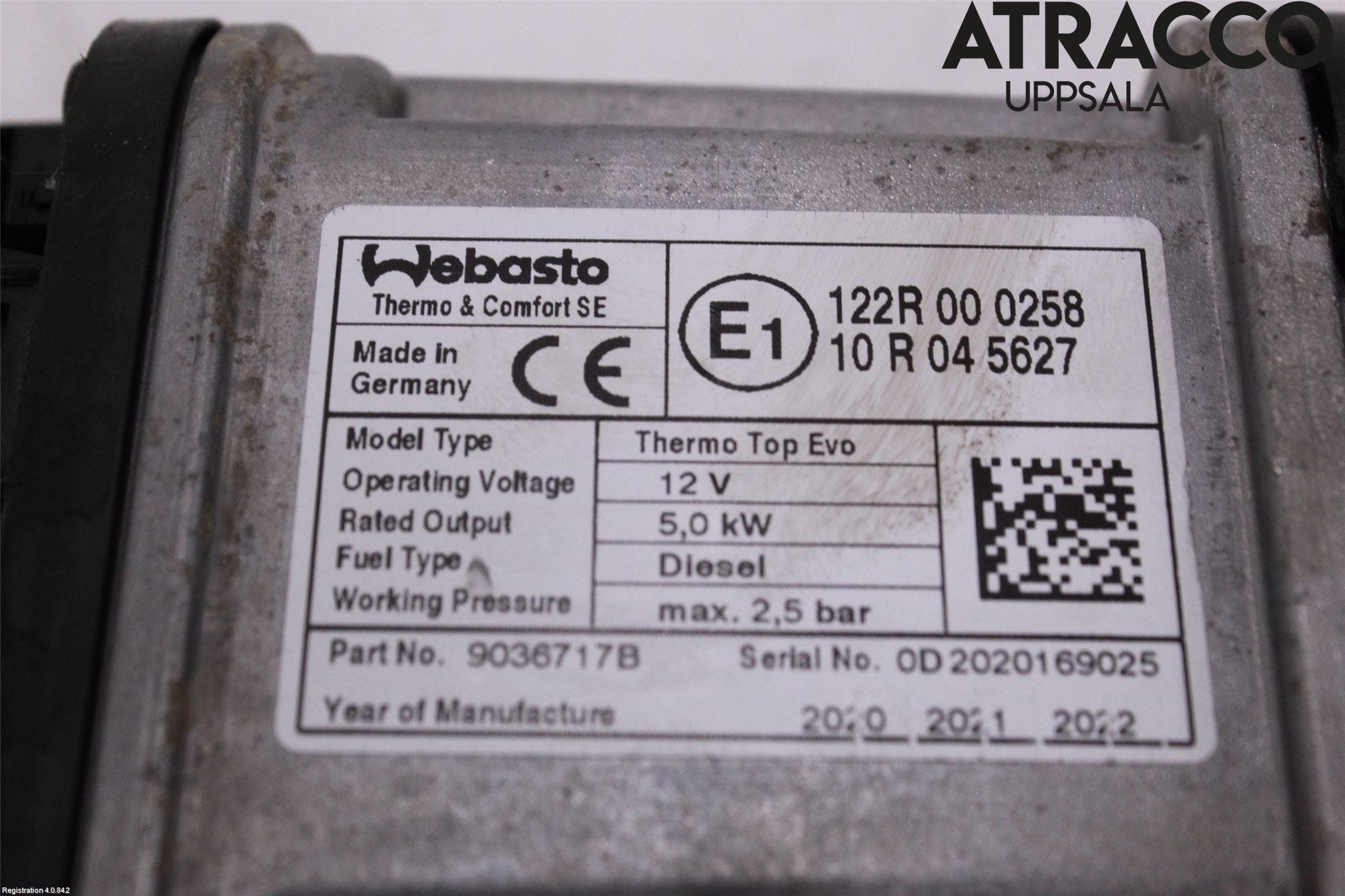 Ford TRANSIT/TOURNEO CONNECT 13-22 Dieselvärmare