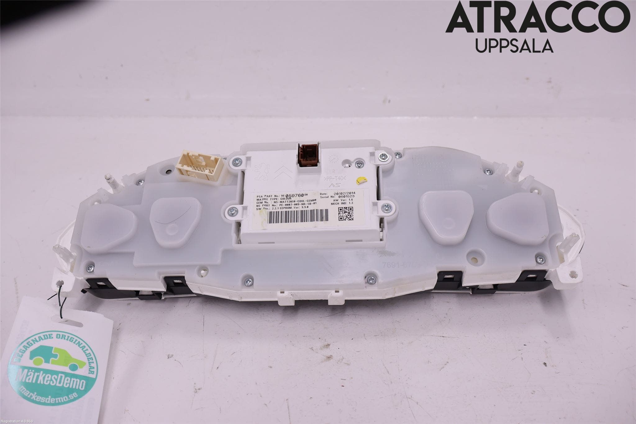 Peugeot 2008 13-20 Instrument Komb